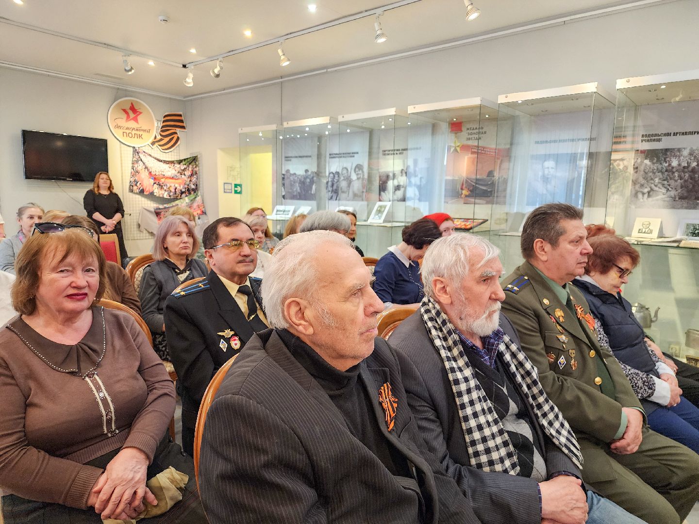 Подольск, 80 лет победе, подольский краеведческий музей, ветераны Вооруженных сил РФ,