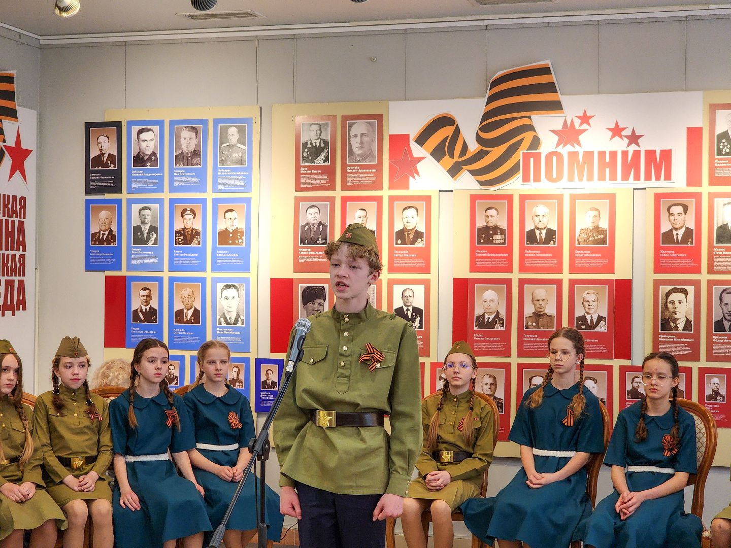 Подольск, 80 лет победе, подольский краеведческий музей, ветераны Вооруженных сил РФ,