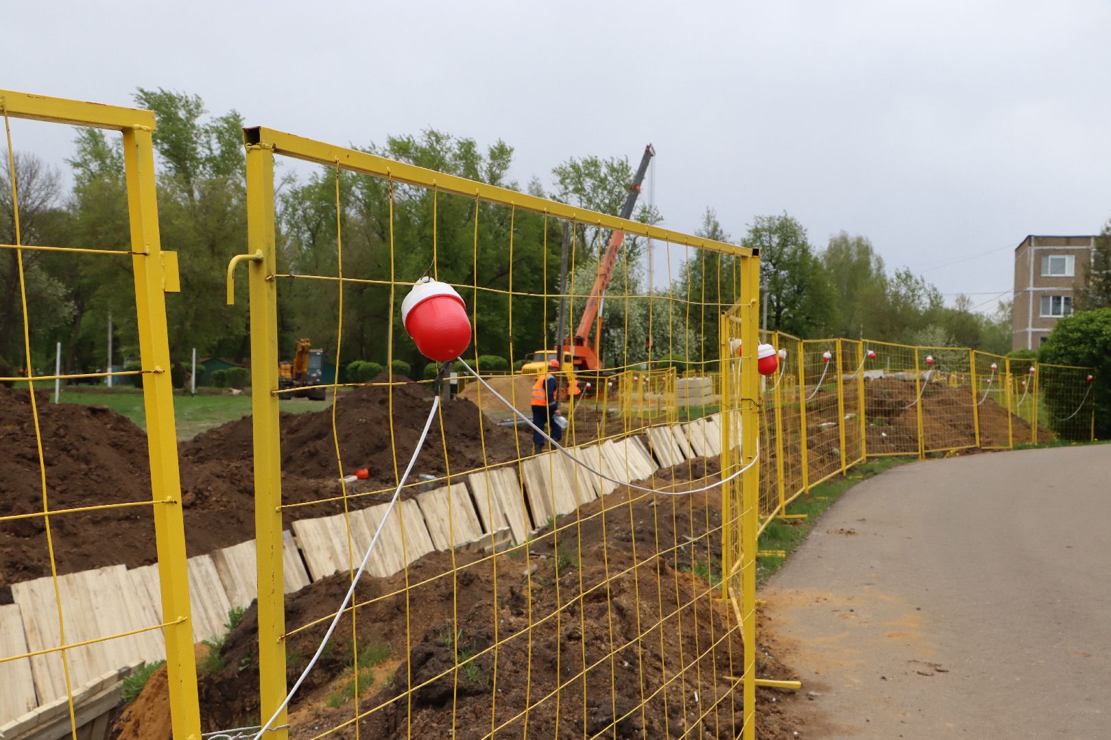 серебряные пруды, мочилы, реконструкция теплосетей,жкх,