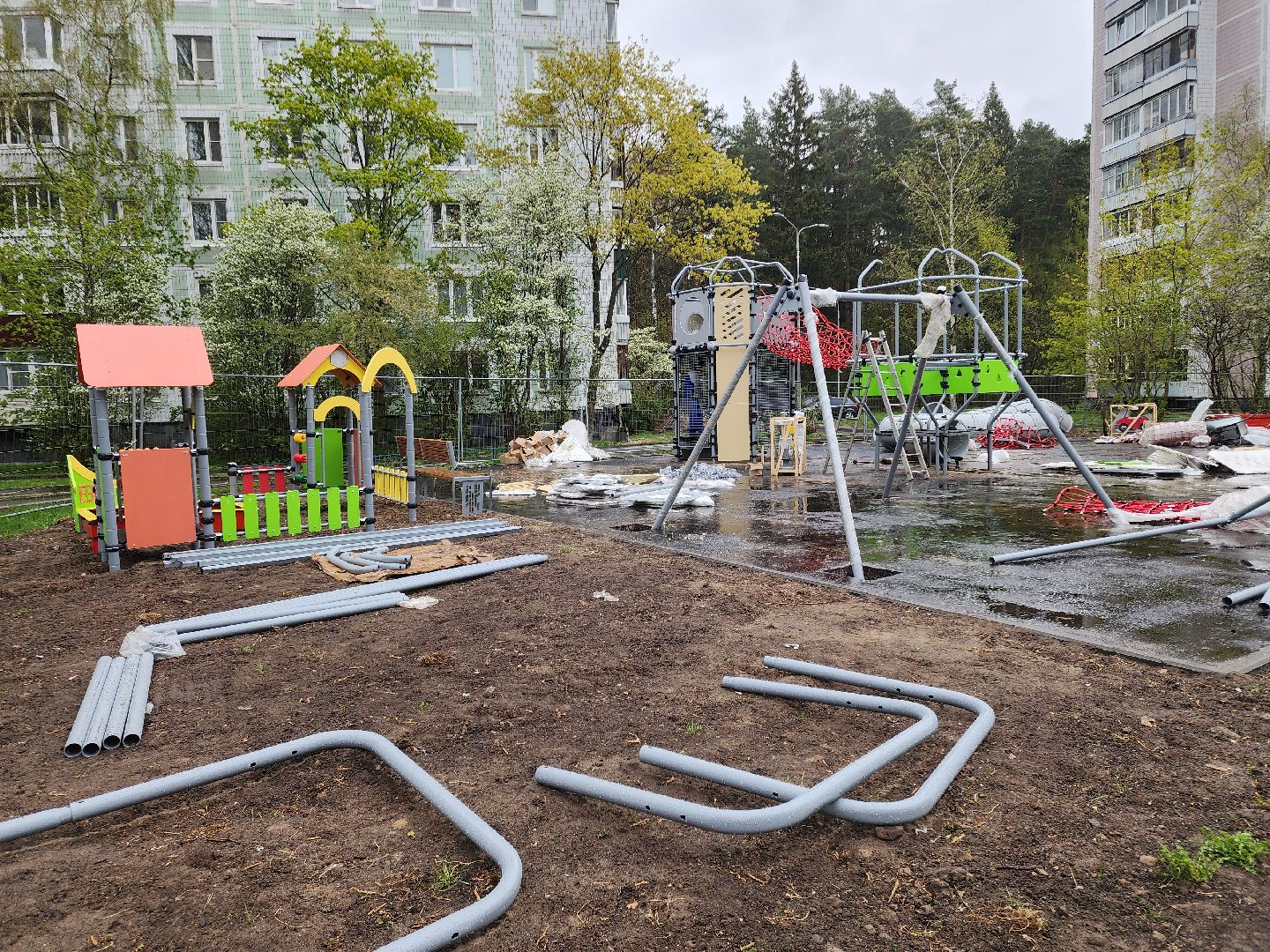 Черноголовка, Детская площадка, Благоустройство,