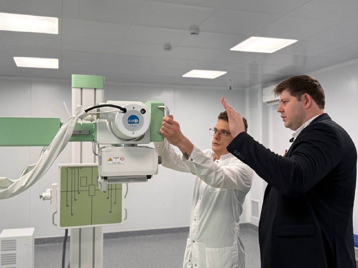 Зарайск, Медицина, новый рентген аппарат, кабинет рентгенографии, зарайская поликлиника,