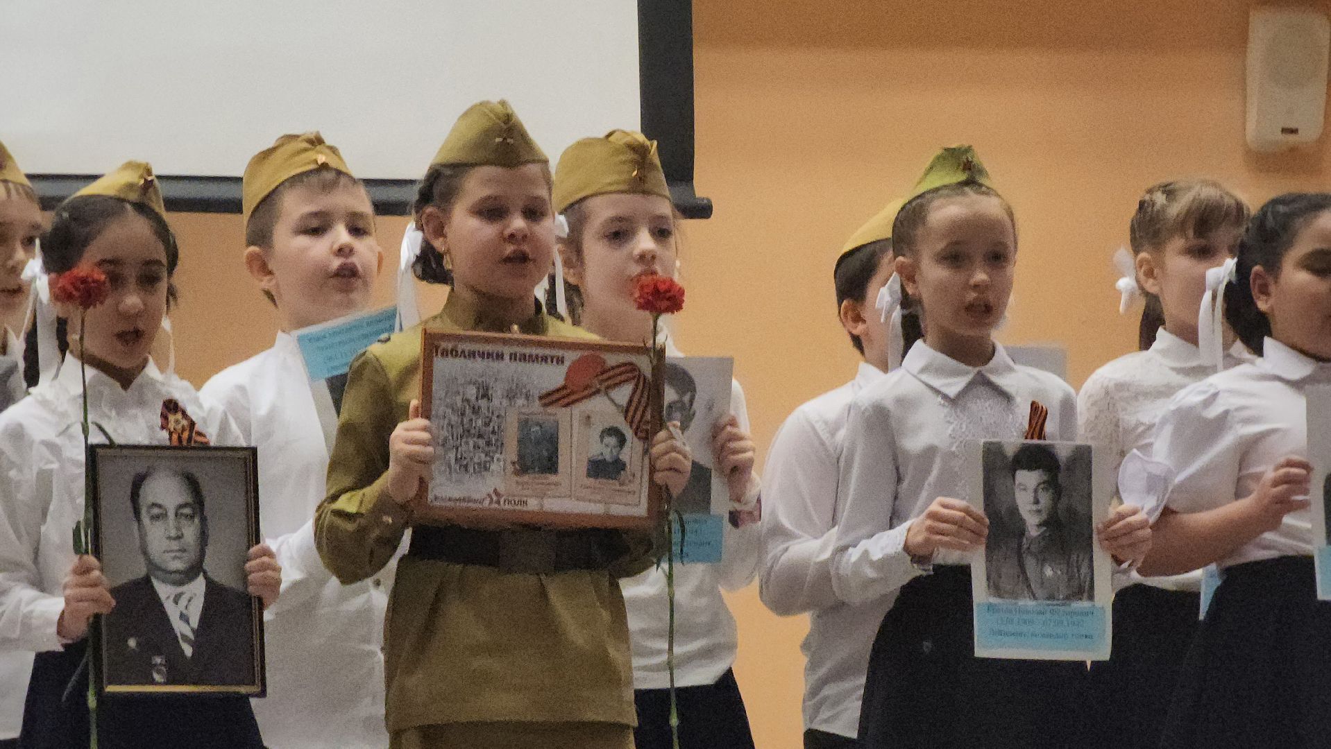 долгопрудный, песни военных лет, конкурс инсценировок, 80 лет победе, младшие классы, 6-я школа,