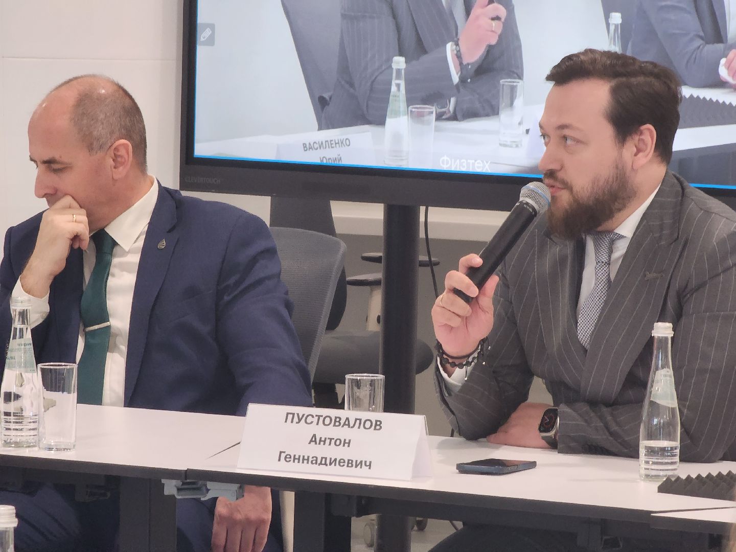 долгопрудный, технопарк физтех-лицея, круглый стол, образование, ии,