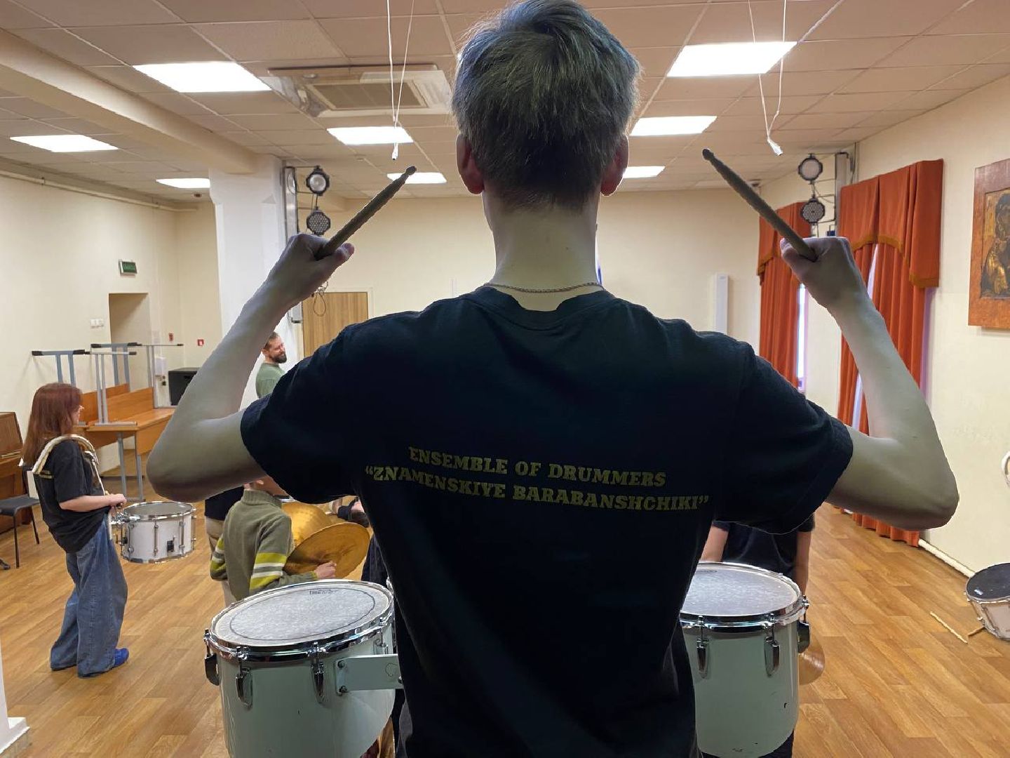 знаменские барабанщики, победа на музыкальном конкурсе, знаменские барабанщики едут в артек,