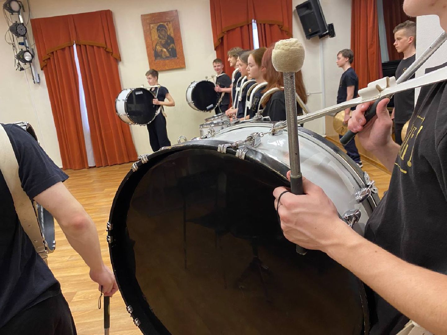 знаменские барабанщики, победа на музыкальном конкурсе, знаменские барабанщики едут в артек,