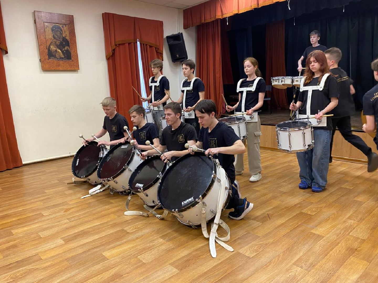 знаменские барабанщики, победа на музыкальном конкурсе, знаменские барабанщики едут в артек,