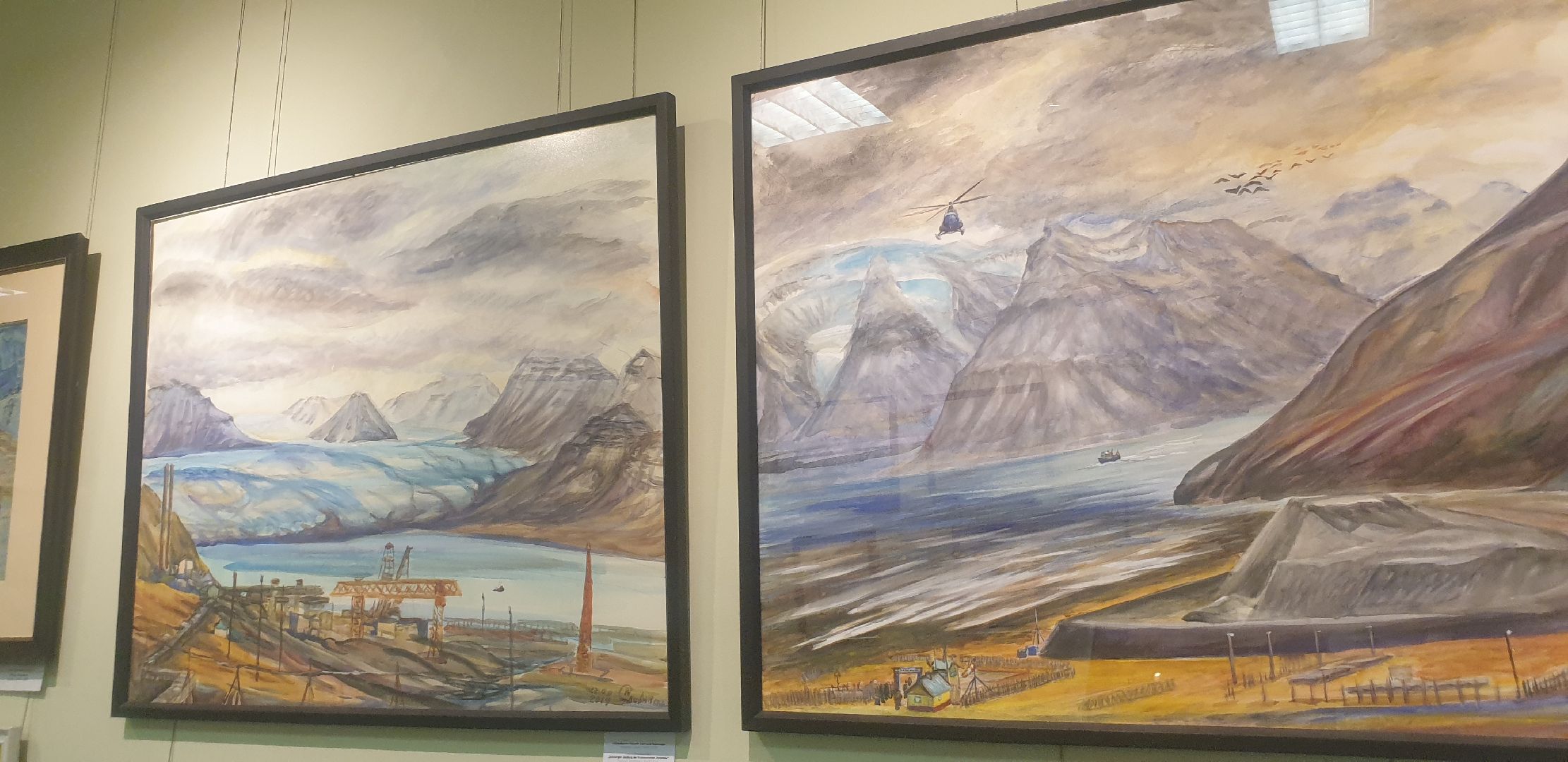 Долгопрудный, Арктика, живопись, картины