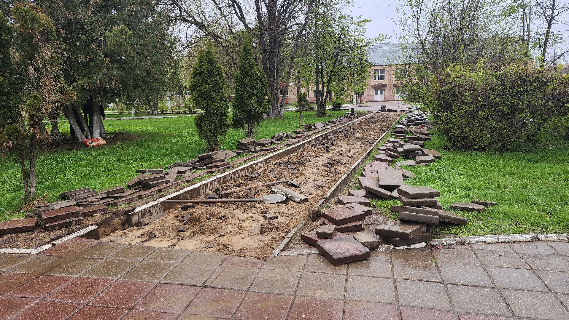 солнечногорск, советская площадь, подготовка к 9 мая, благоустройство,
