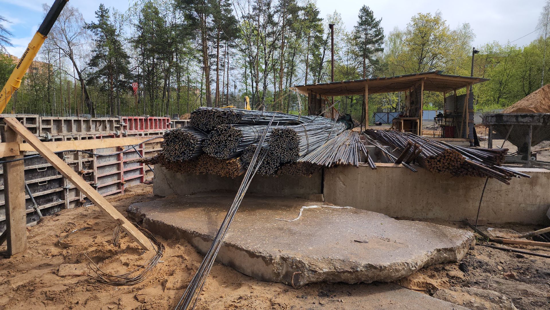 строительство бассейна в монино, щёлково, новый бассейн,