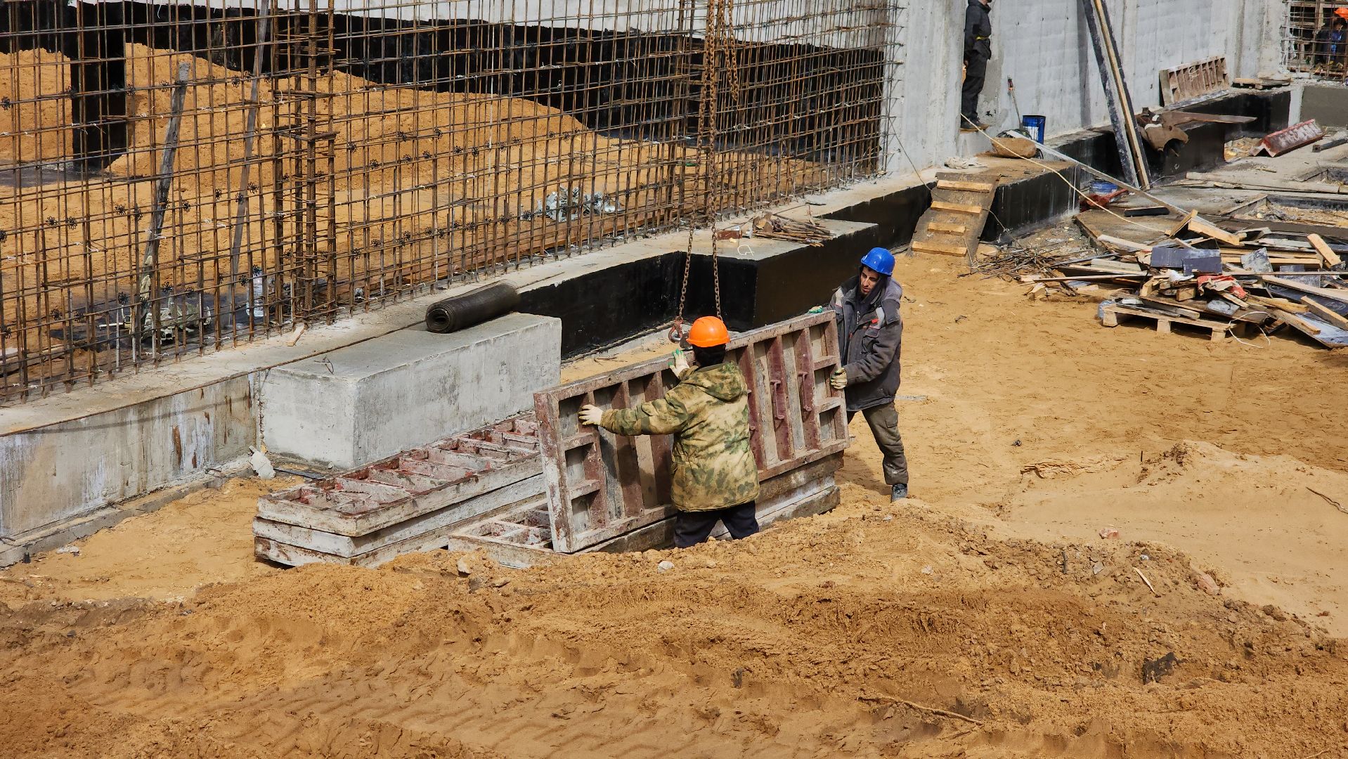 строительство бассейна в монино, щёлково, новый бассейн,