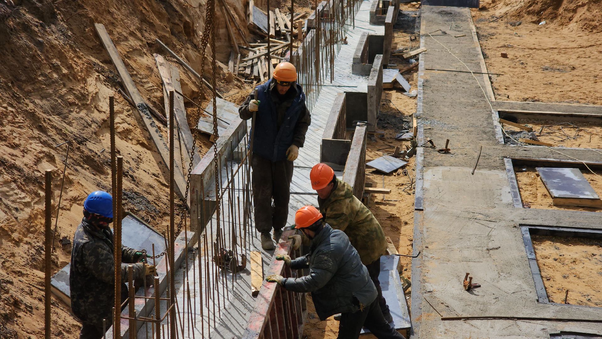 строительство бассейна в монино, щёлково, новый бассейн,