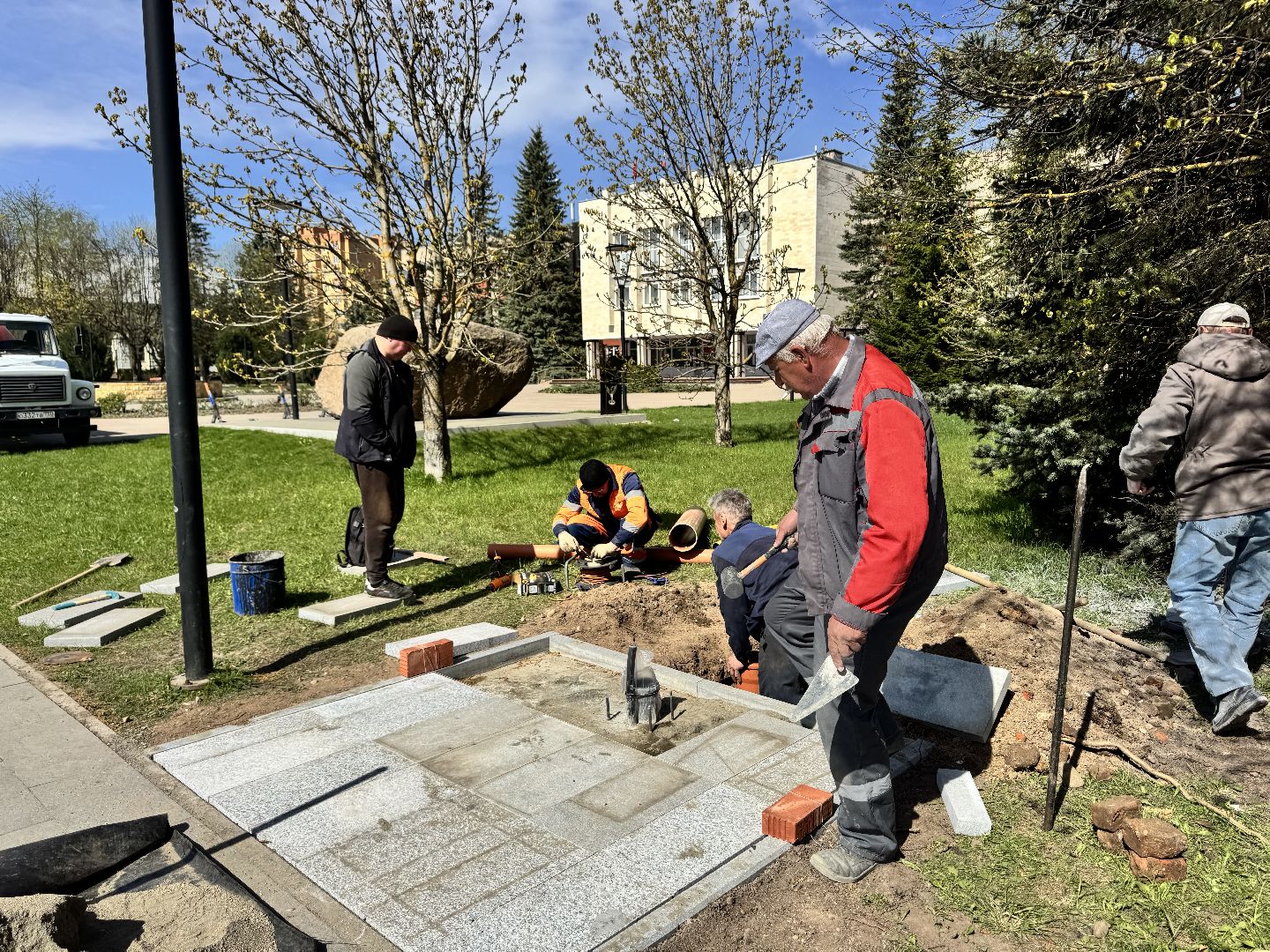 шаховская, коммунальная служба, питьевой фонтанчик,