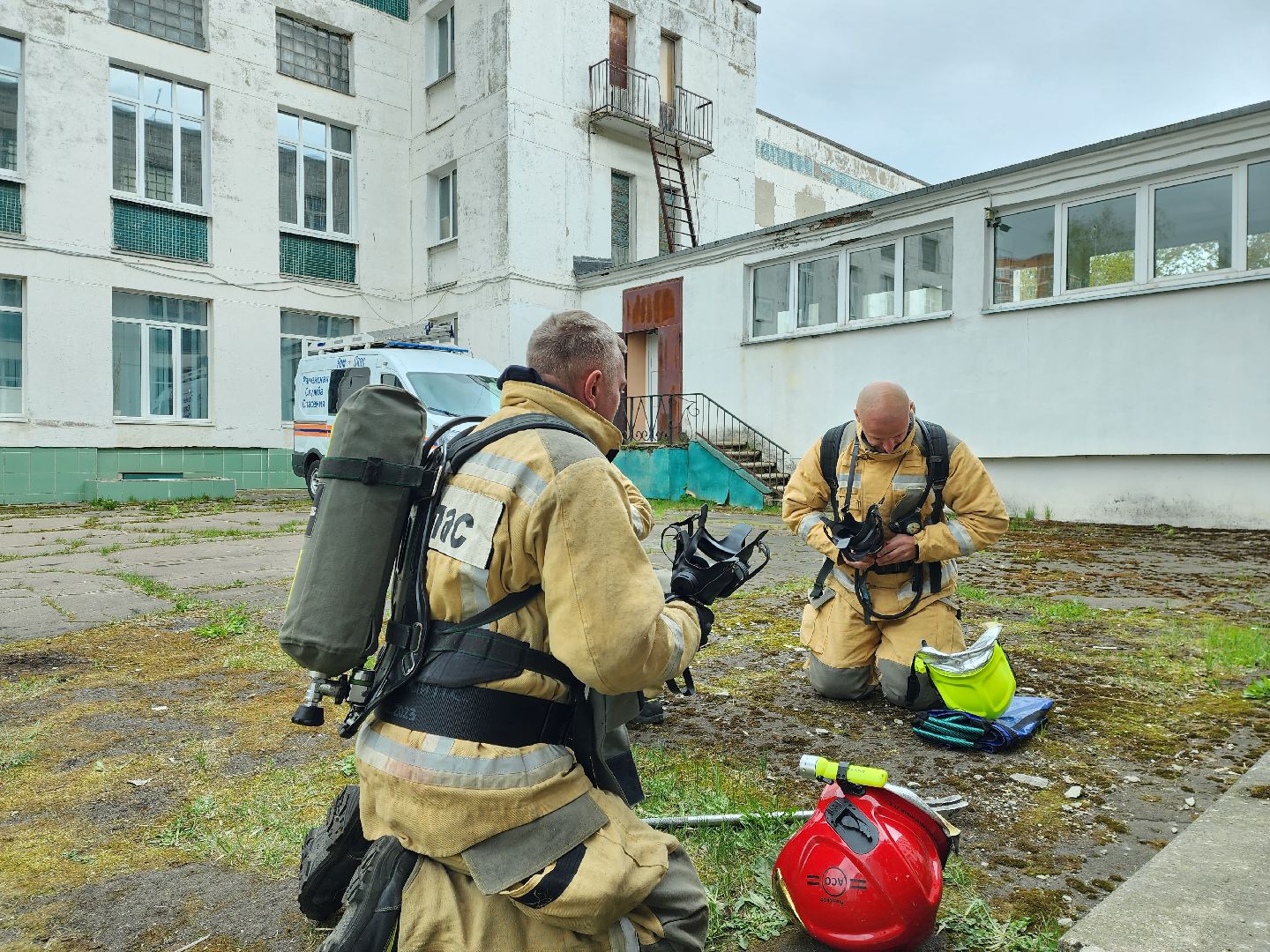 раменское, общество, пожарная безопасность, тренировочная эвакуация в средней школе 22 в дубовой роще,