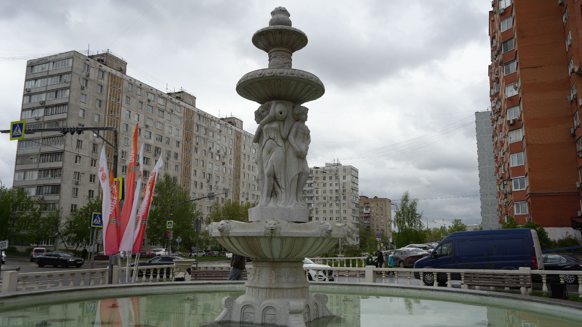 фонтан, благоуствойство,