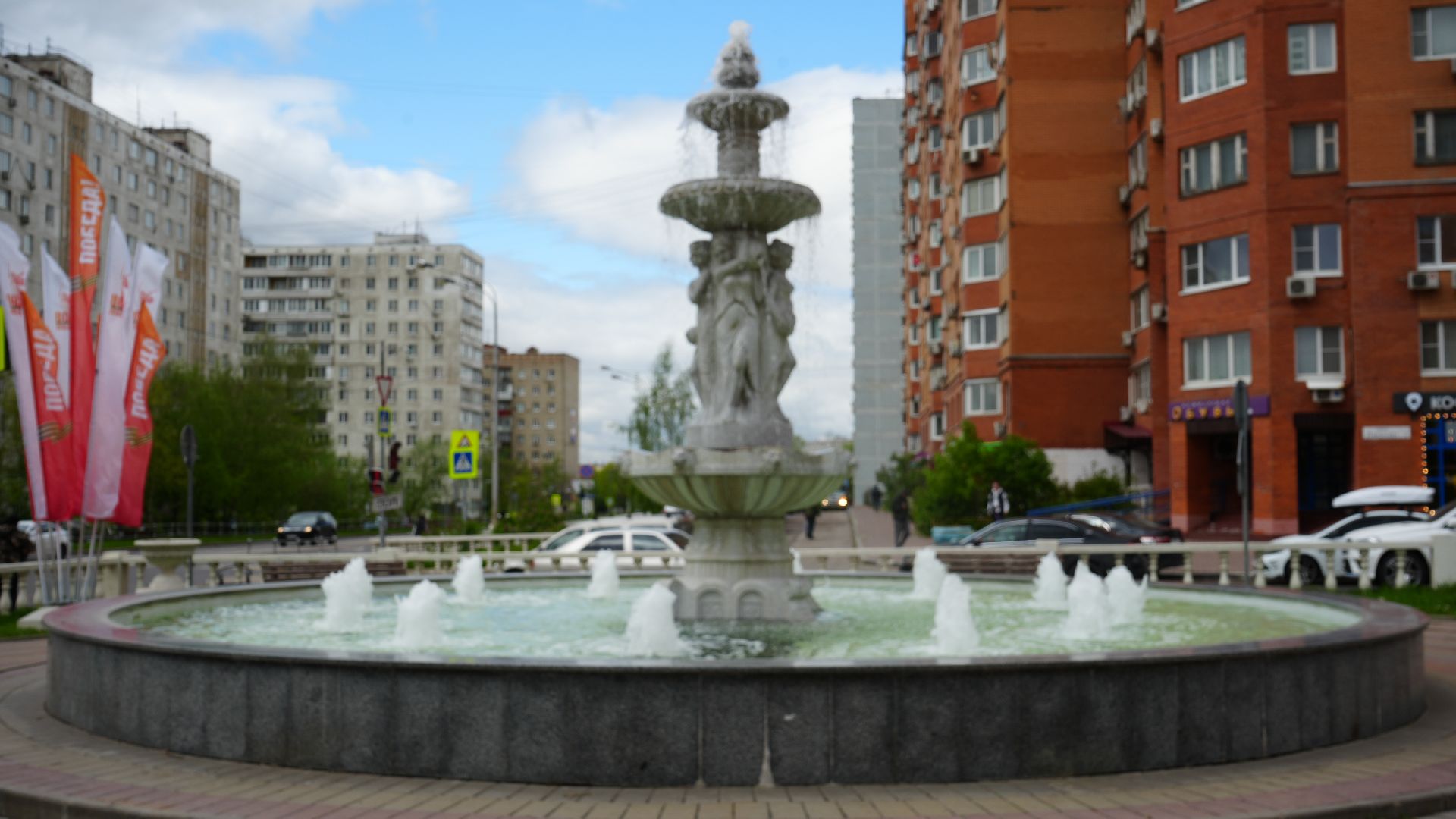 фонтан, благоуствойство,