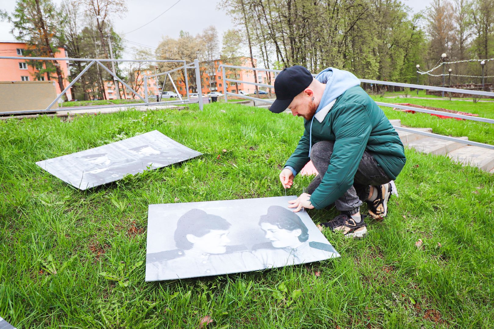 клин, общество, день победы, благоустройство, парки подмосковья, дизайн,