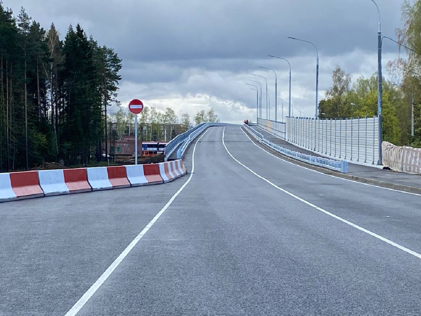 новый путепровод, путепровод в Аникеевке,