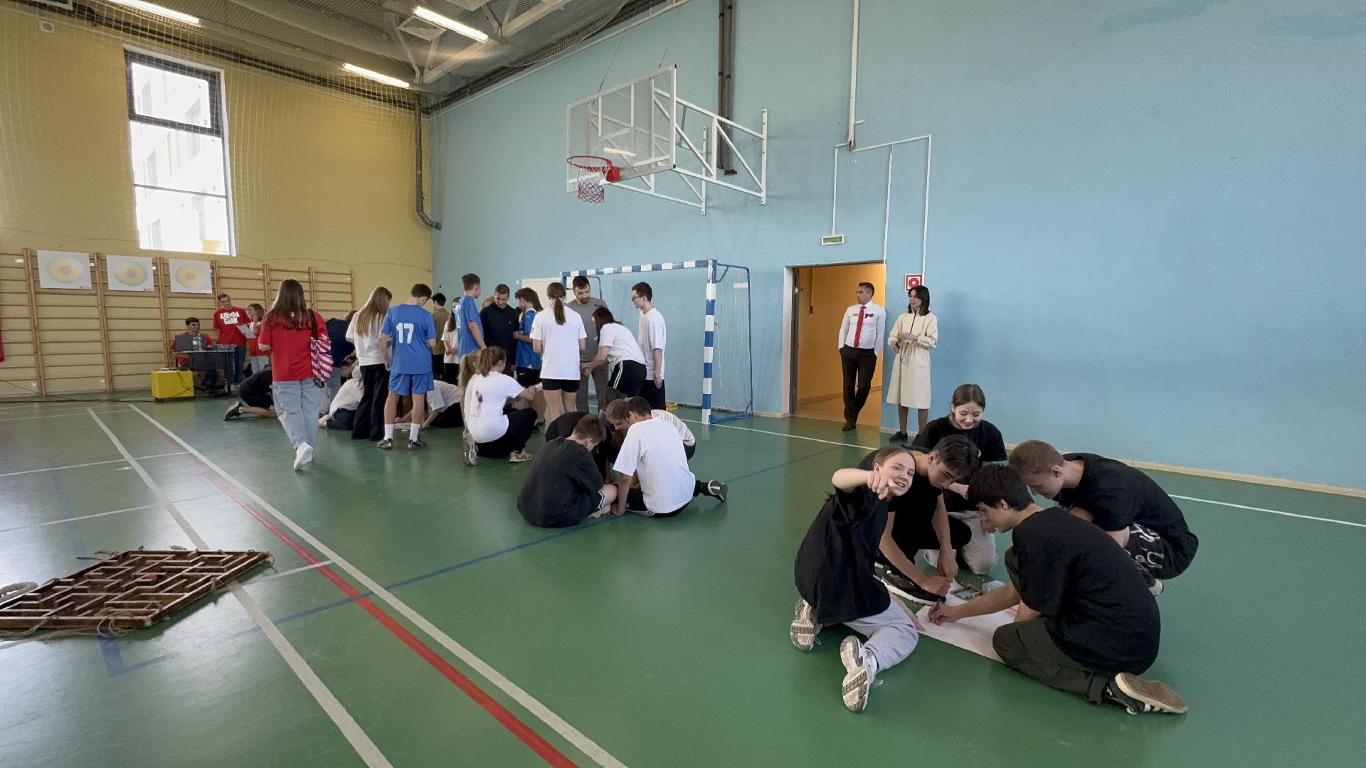 солнечногорск, соревнования, школьники, эстафеты, победа,