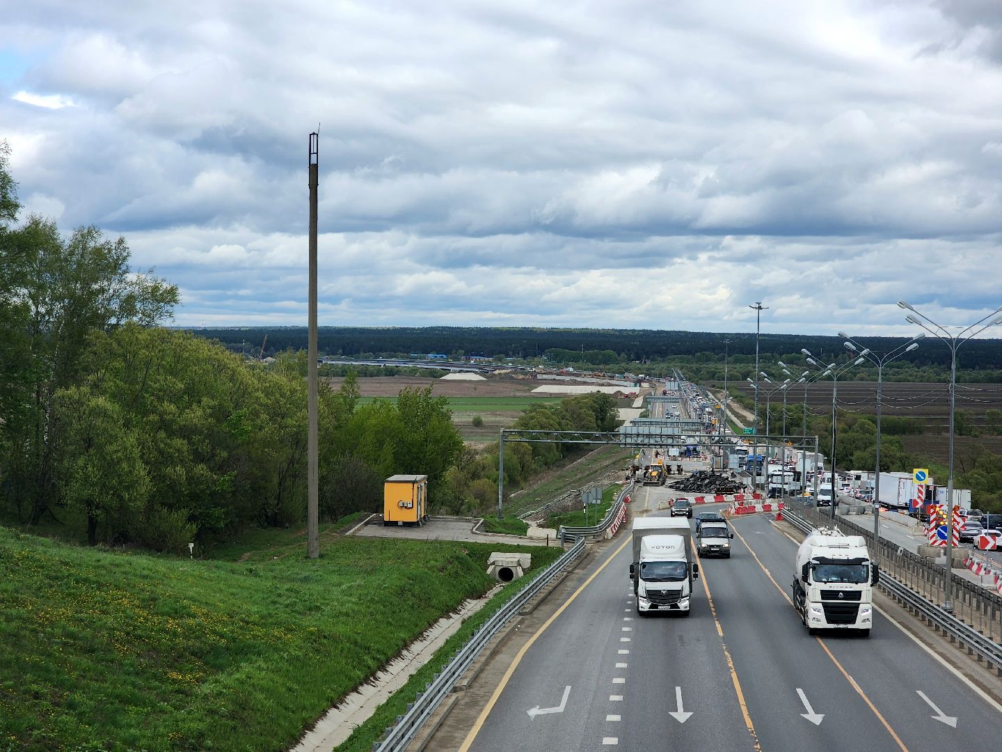 пущино, серпухов, дороги, ремонт путепровода, росавтодор, м-2 крым,