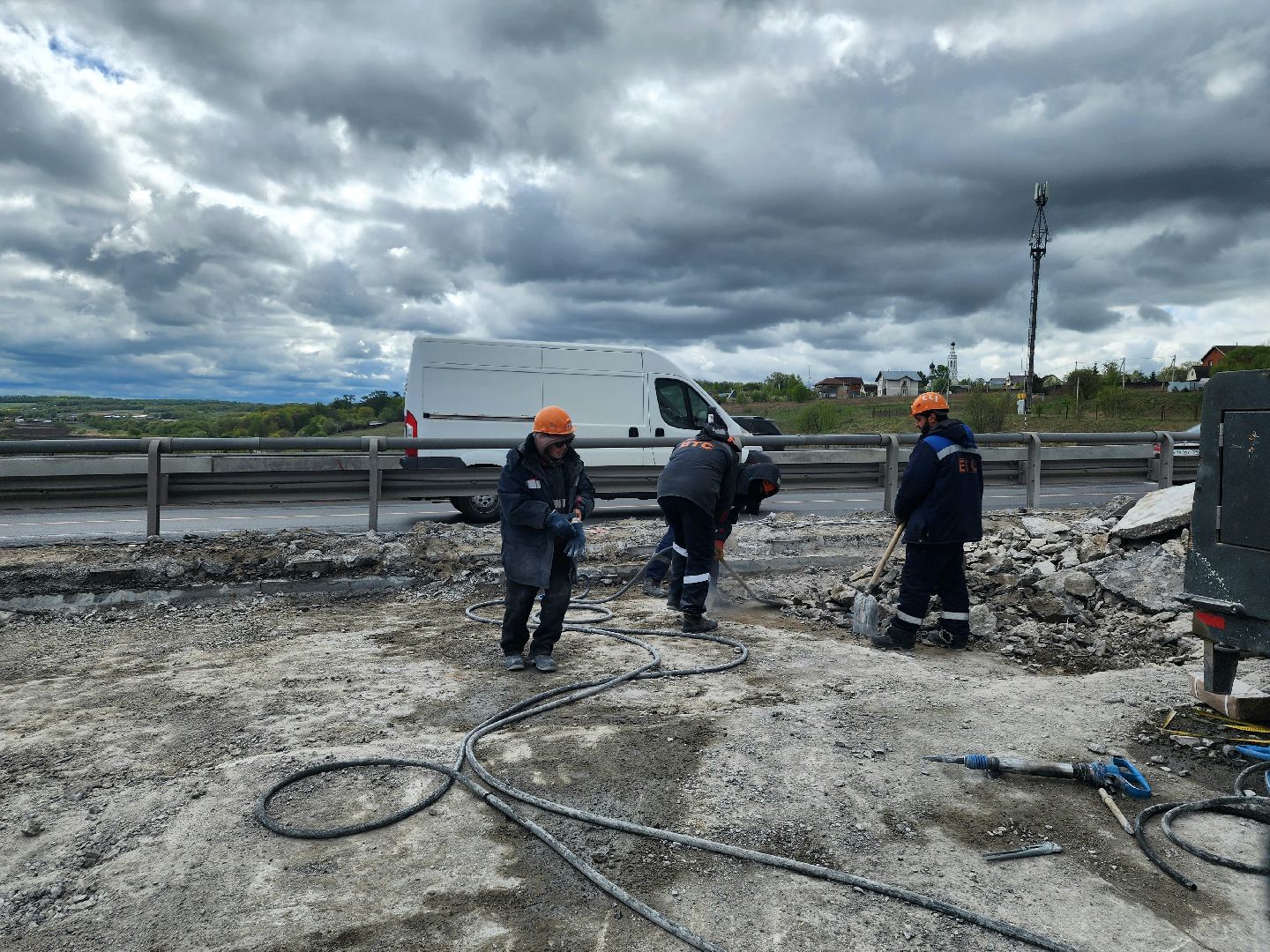 пущино, серпухов, дороги, ремонт путепровода, росавтодор, м-2 крым,