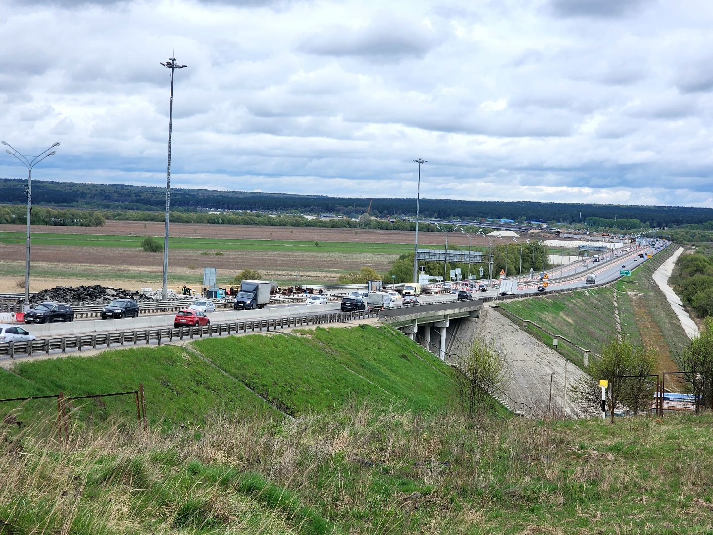 пущино, серпухов, дороги, ремонт путепровода, росавтодор, м-2 крым,