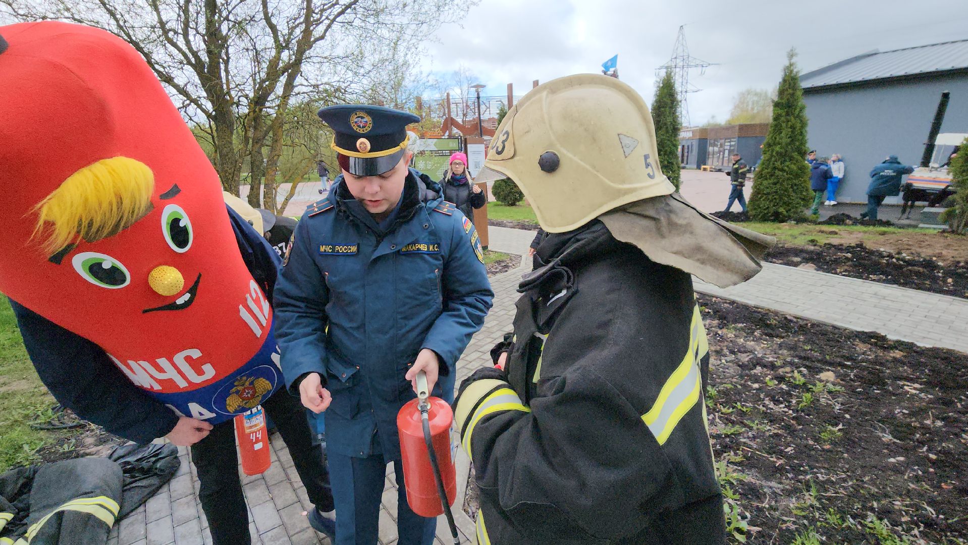 сергиев посад, день пожарной охраны, парк скитские пруды, спасатели, пожарные,