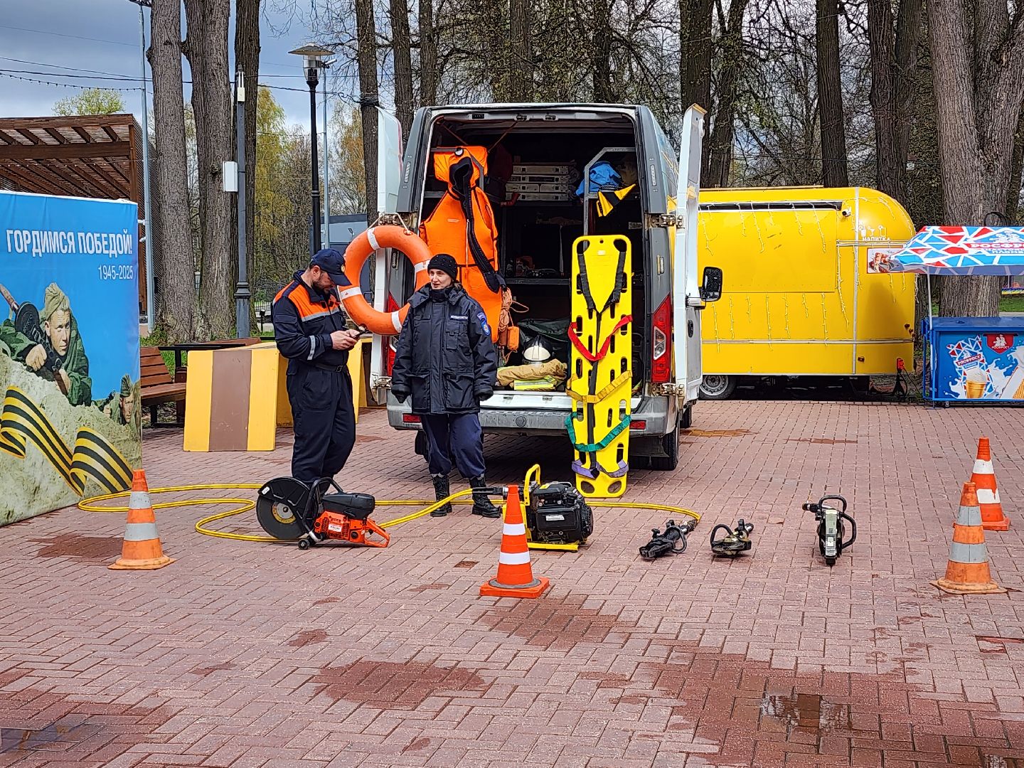 сергиев посад, день пожарной охраны, парк скитские пруды, спасатели, пожарные,