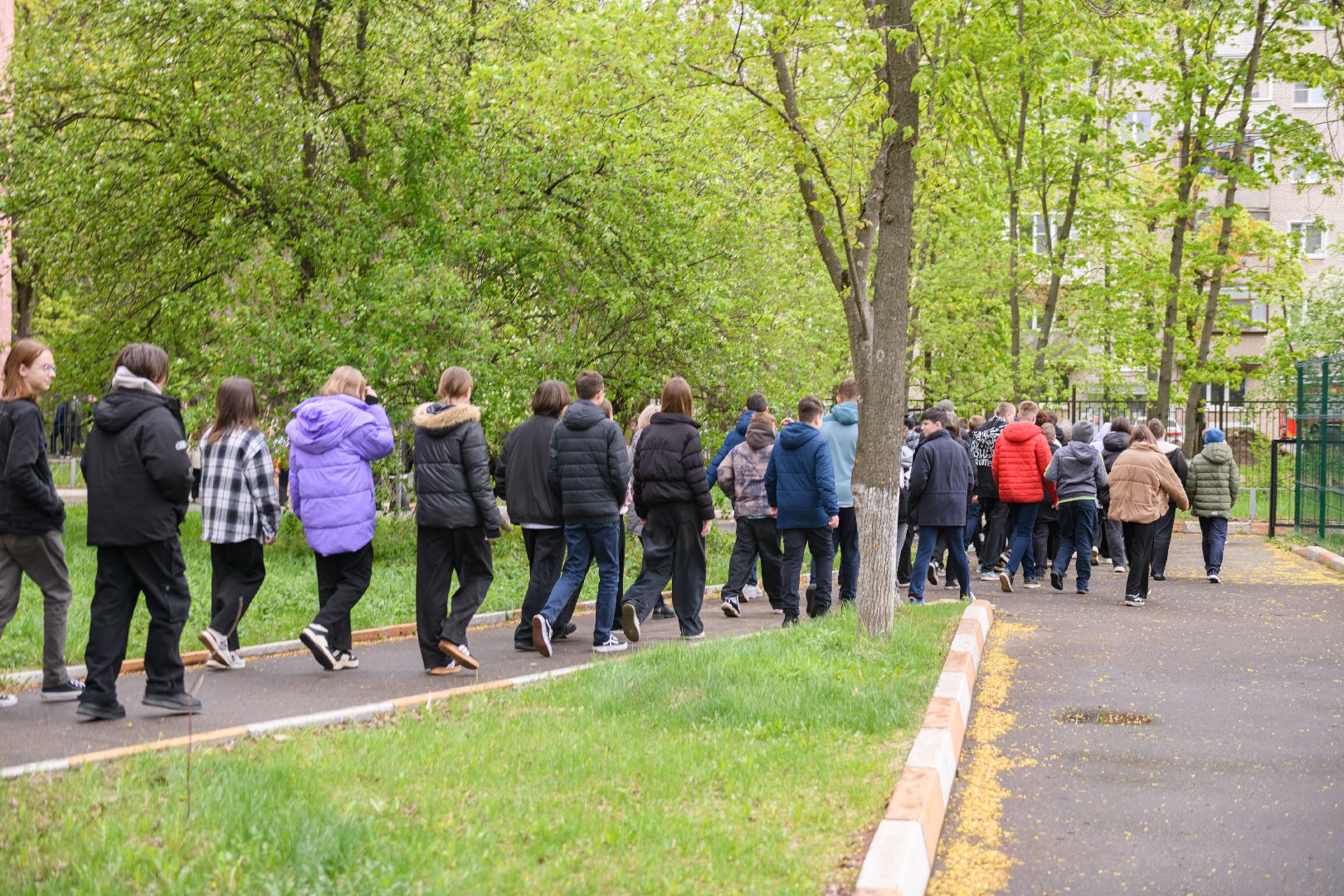 общество, гимназия 4 лыткарино, учебная эвакуация,  антитеррористическая защищнность,