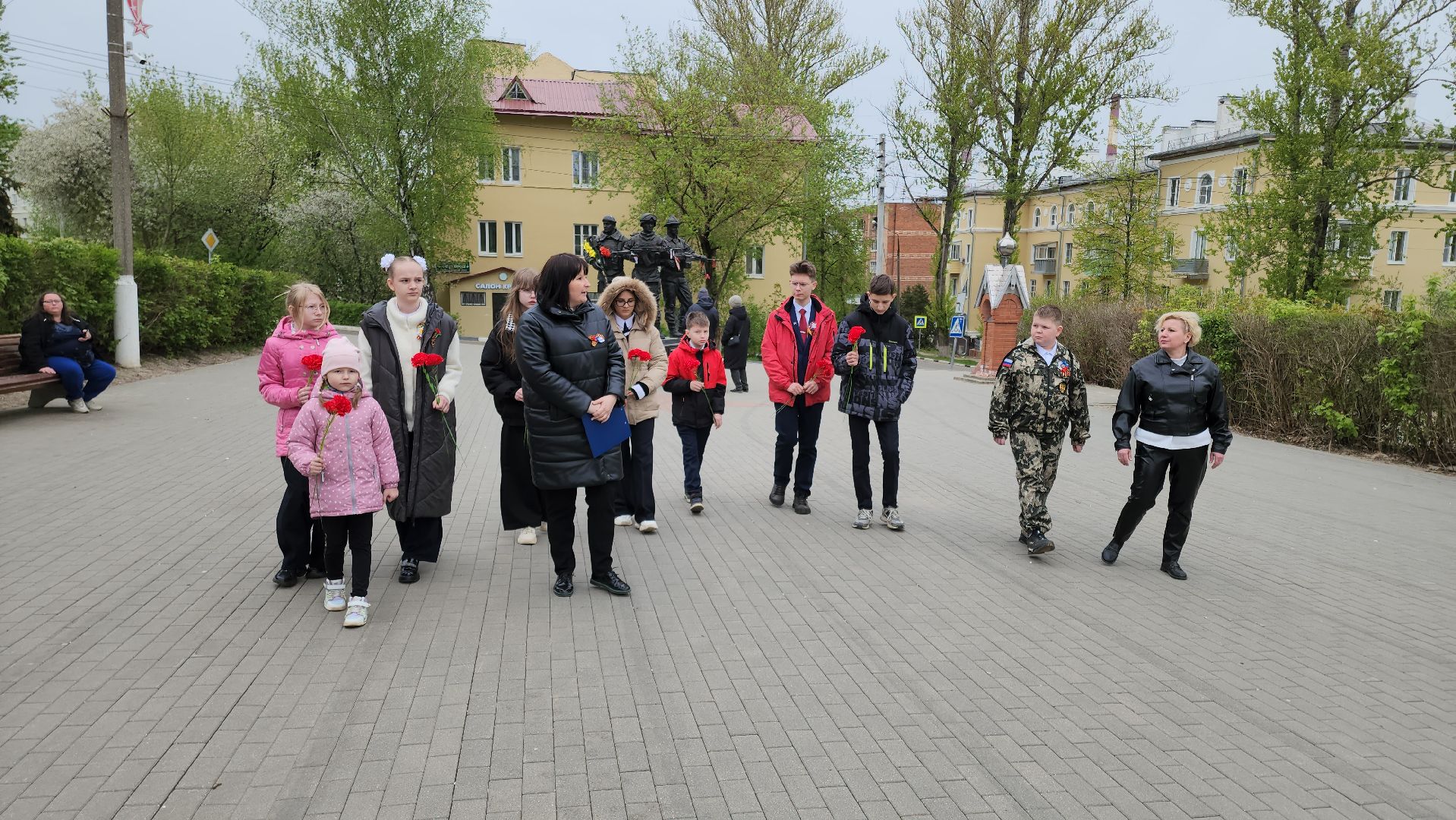 кашира, 9 мая, день победы, вов, экскурсия, мемориал, аллея славы,
