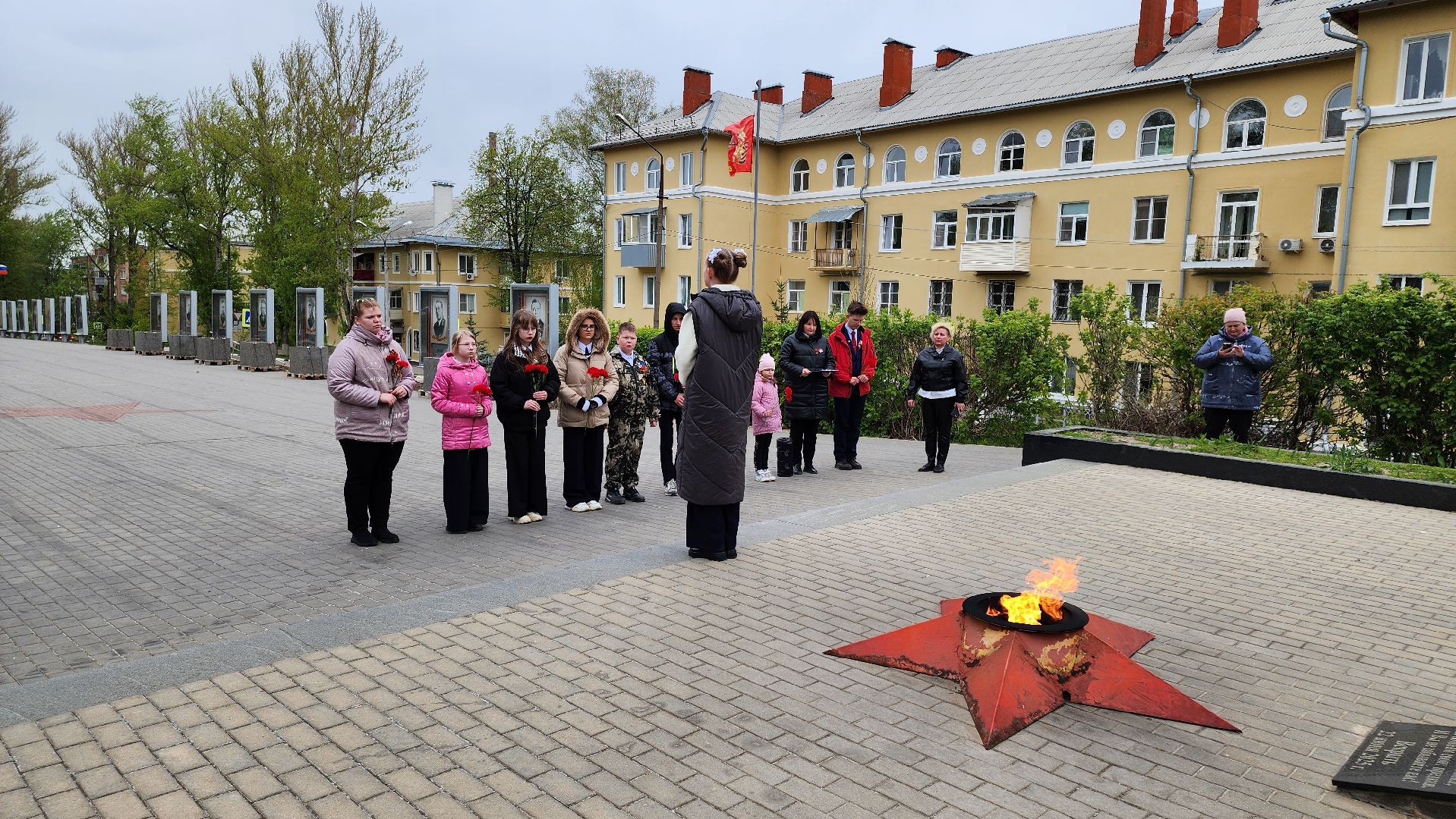 кашира, 9 мая, день победы, вов, экскурсия, мемориал, аллея славы,