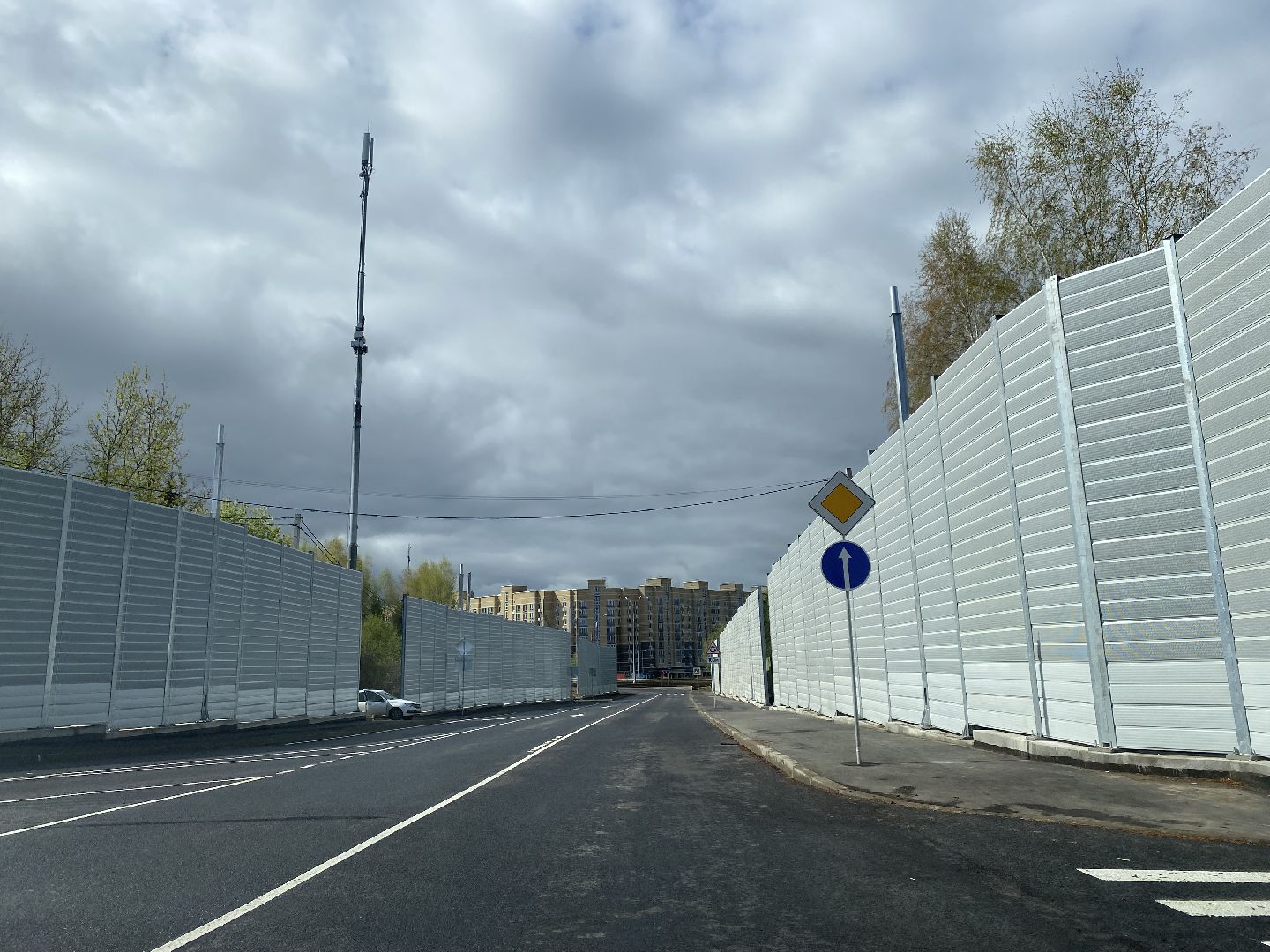 путепровод в аникеевке, новый путепровод,