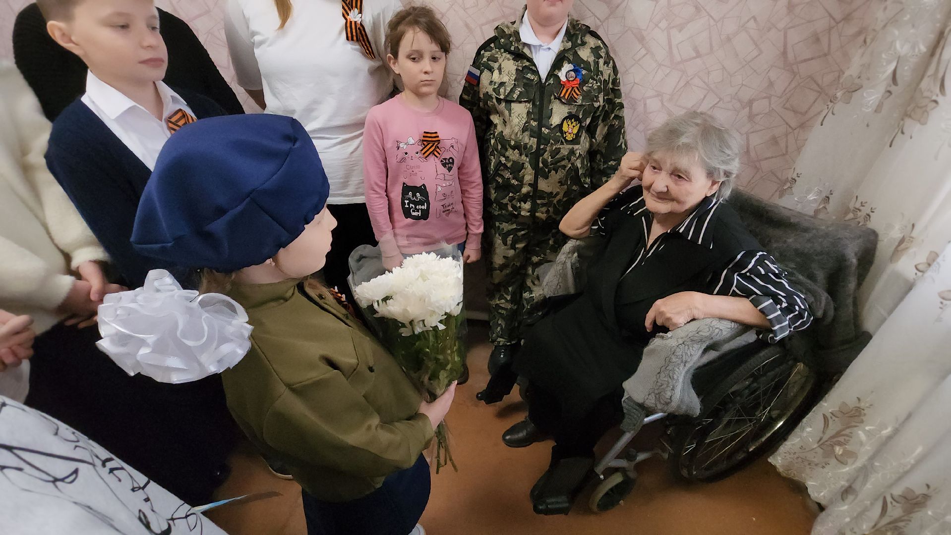 кашира, ветеран, вов, день победы, ремонт, волонтеры,