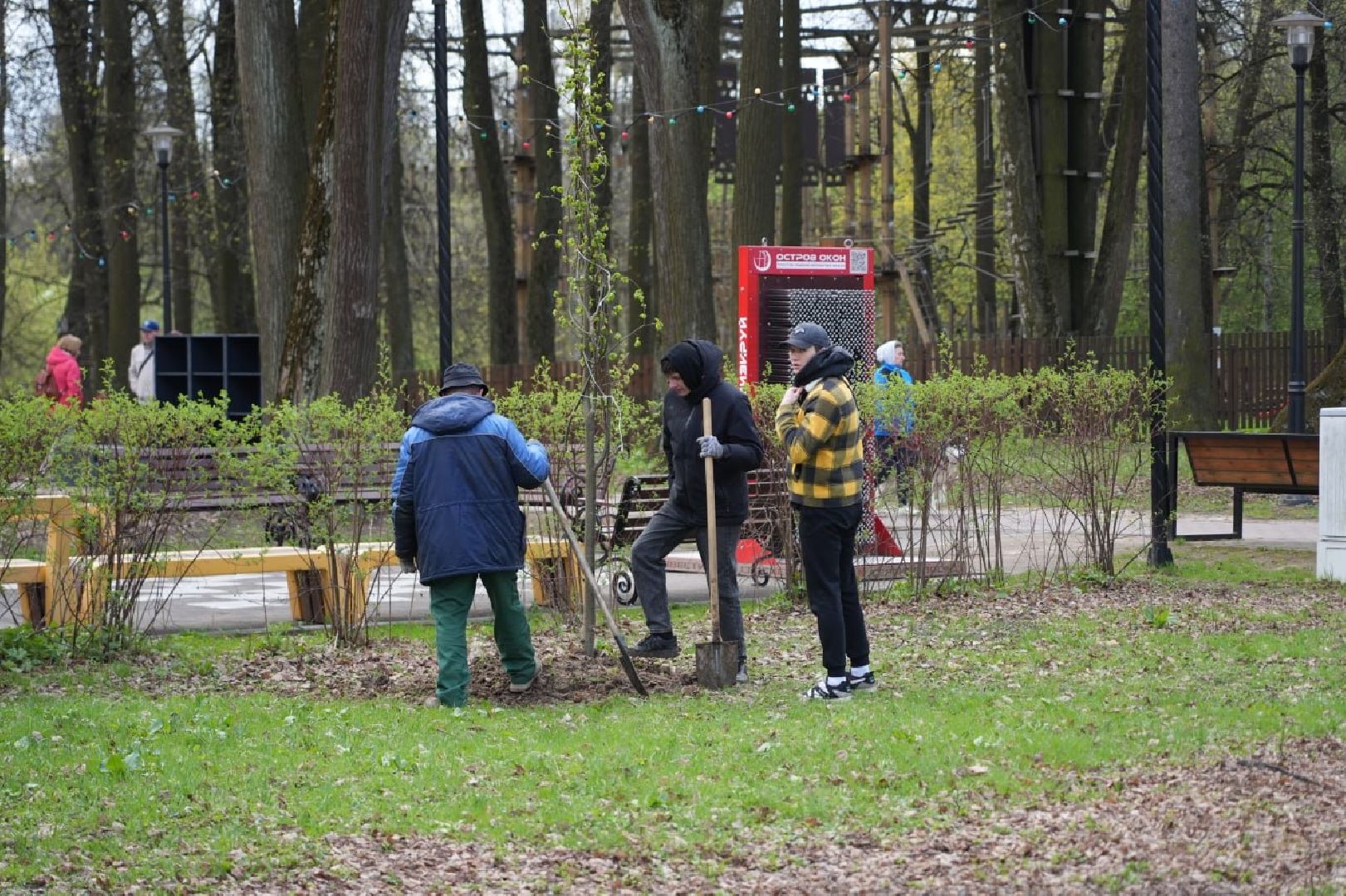 парки подмосковья, парки мо, благоустройство, сергиево-посадский городской округ, сергиев посад, летний сезон,