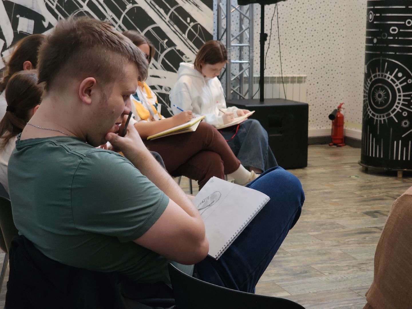 Черноголовка, Наброски, Скетч-рисование,