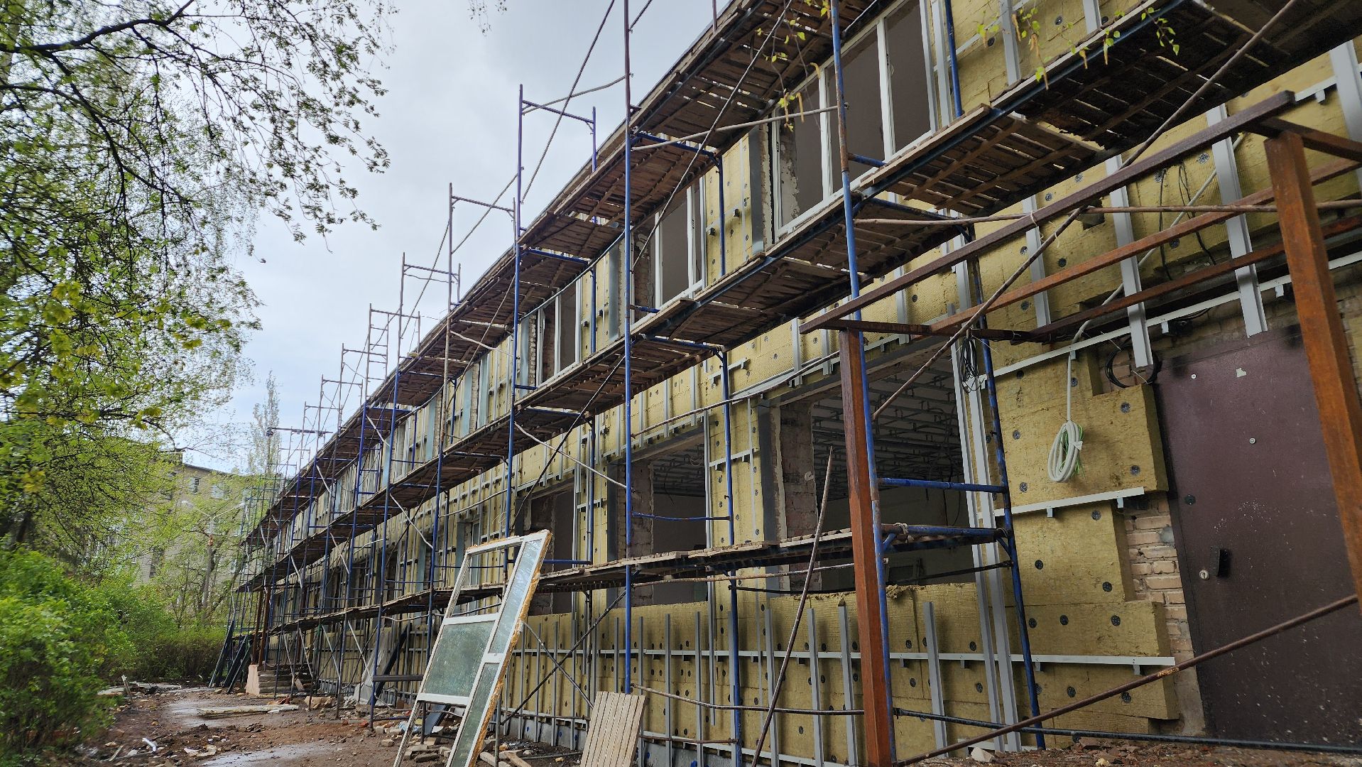 строительство, детский сад, лосино-петровский,