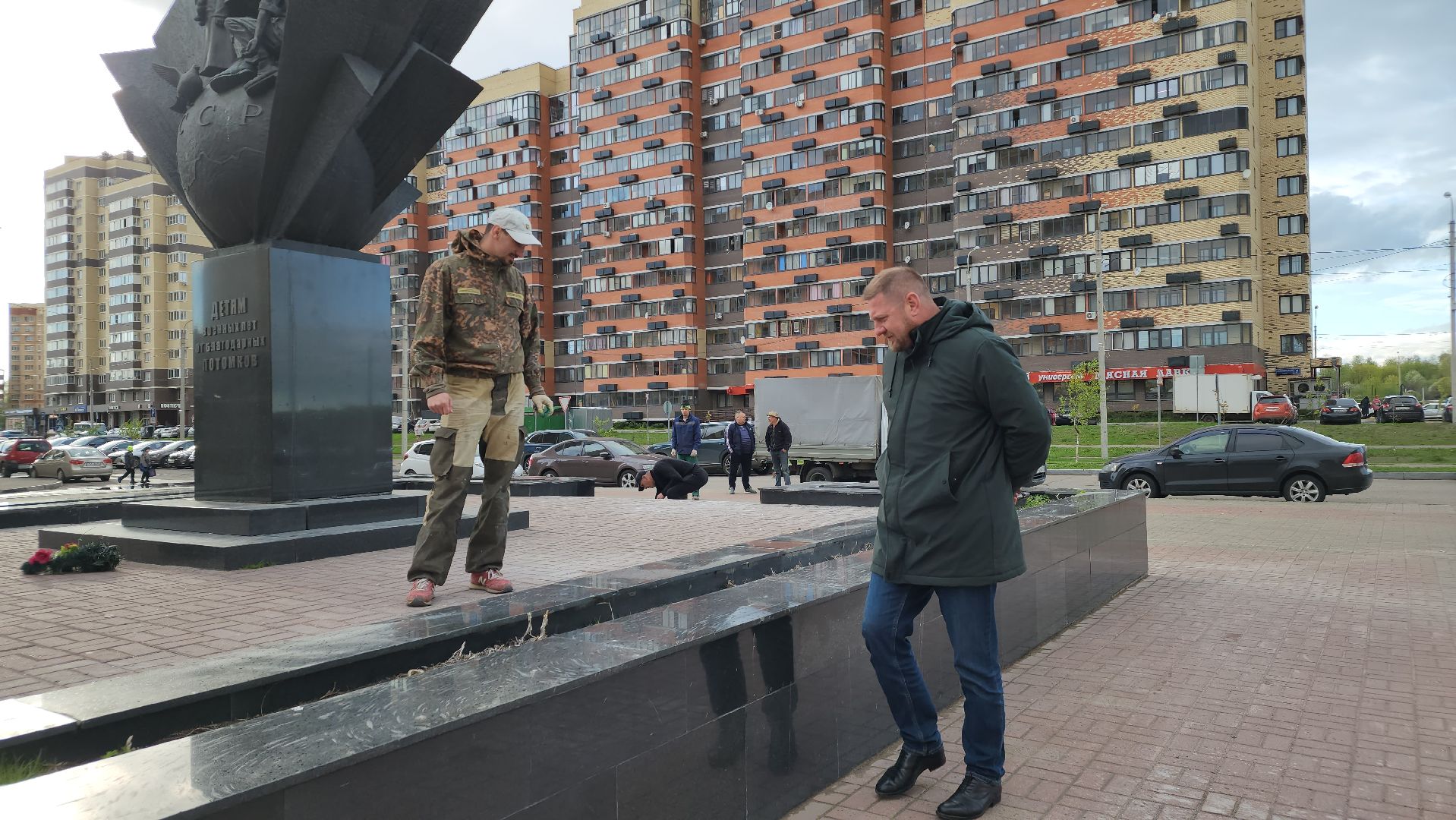 памятник, 9 мая, День победы, лосино-петровский,