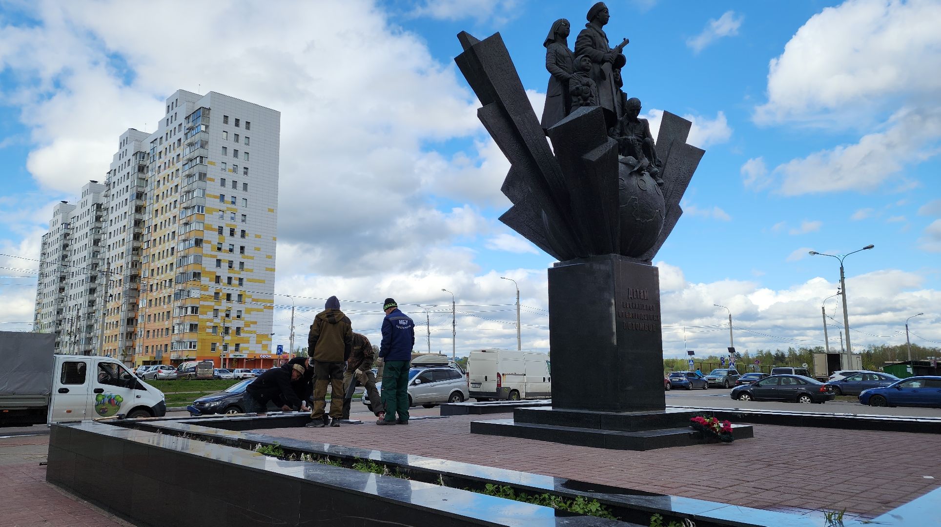 памятник, 9 мая, День победы, лосино-петровский,