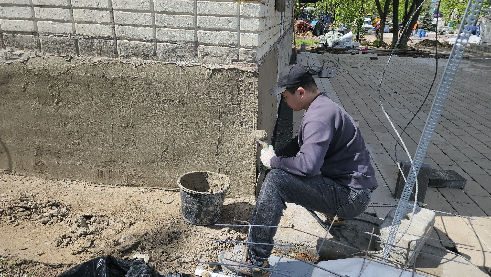 люберцы, мурал, центральная поликлиника люберец, герой сво, 80 - летие победы,