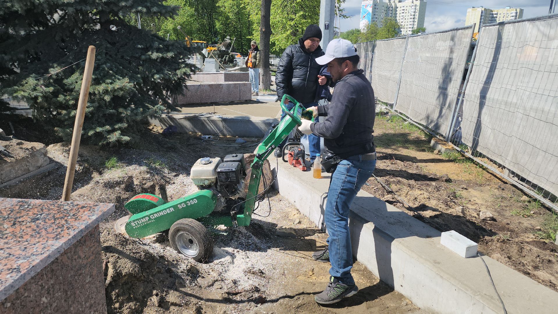 люберцы, 80-летие великой победы, реконструкция мемориала,
