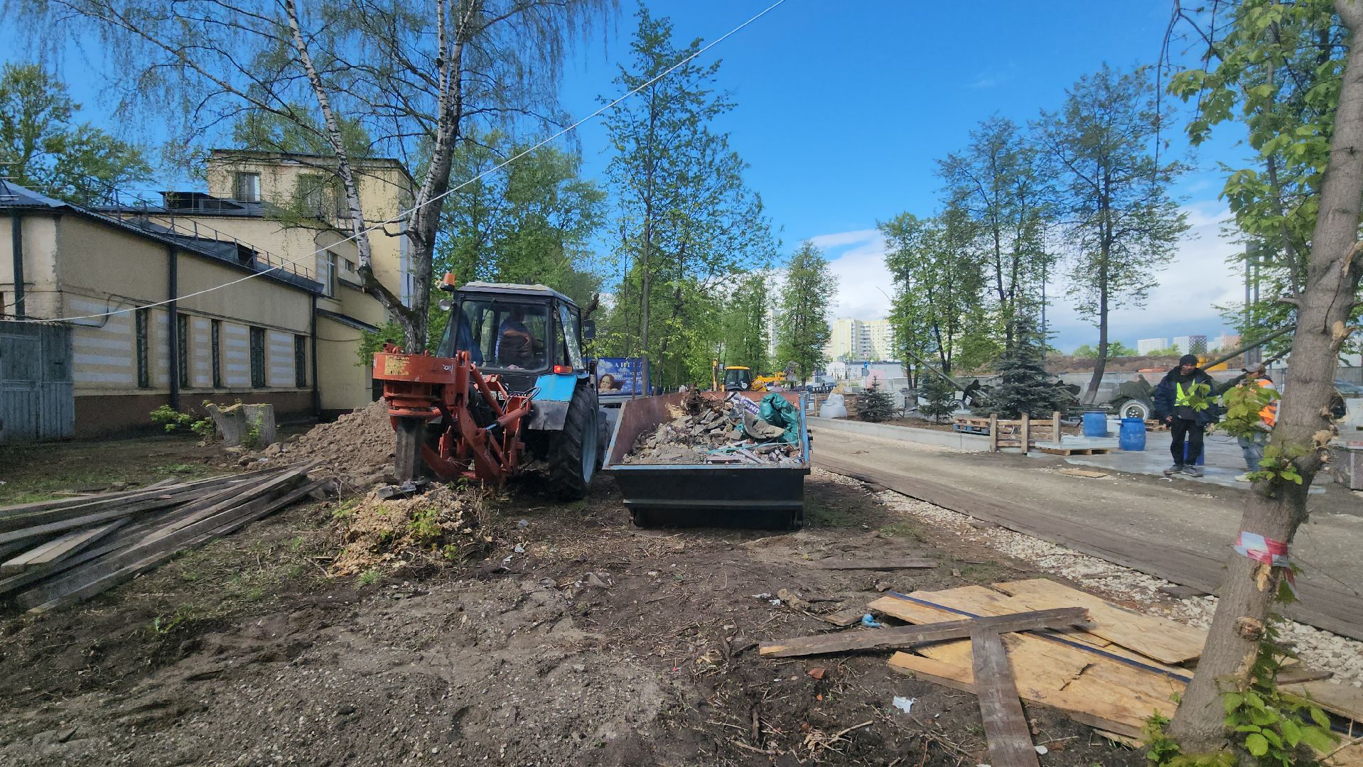 люберцы, 80-летие великой победы, реконструкция мемориала,