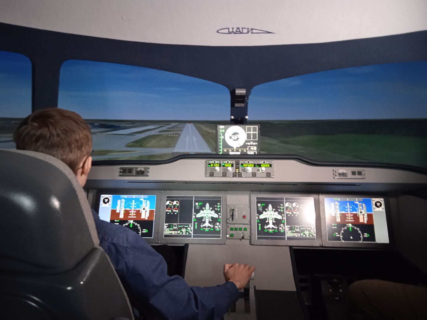 ЦАГИ, пилотажные, стенды, день, прессы, самолёты, испытания