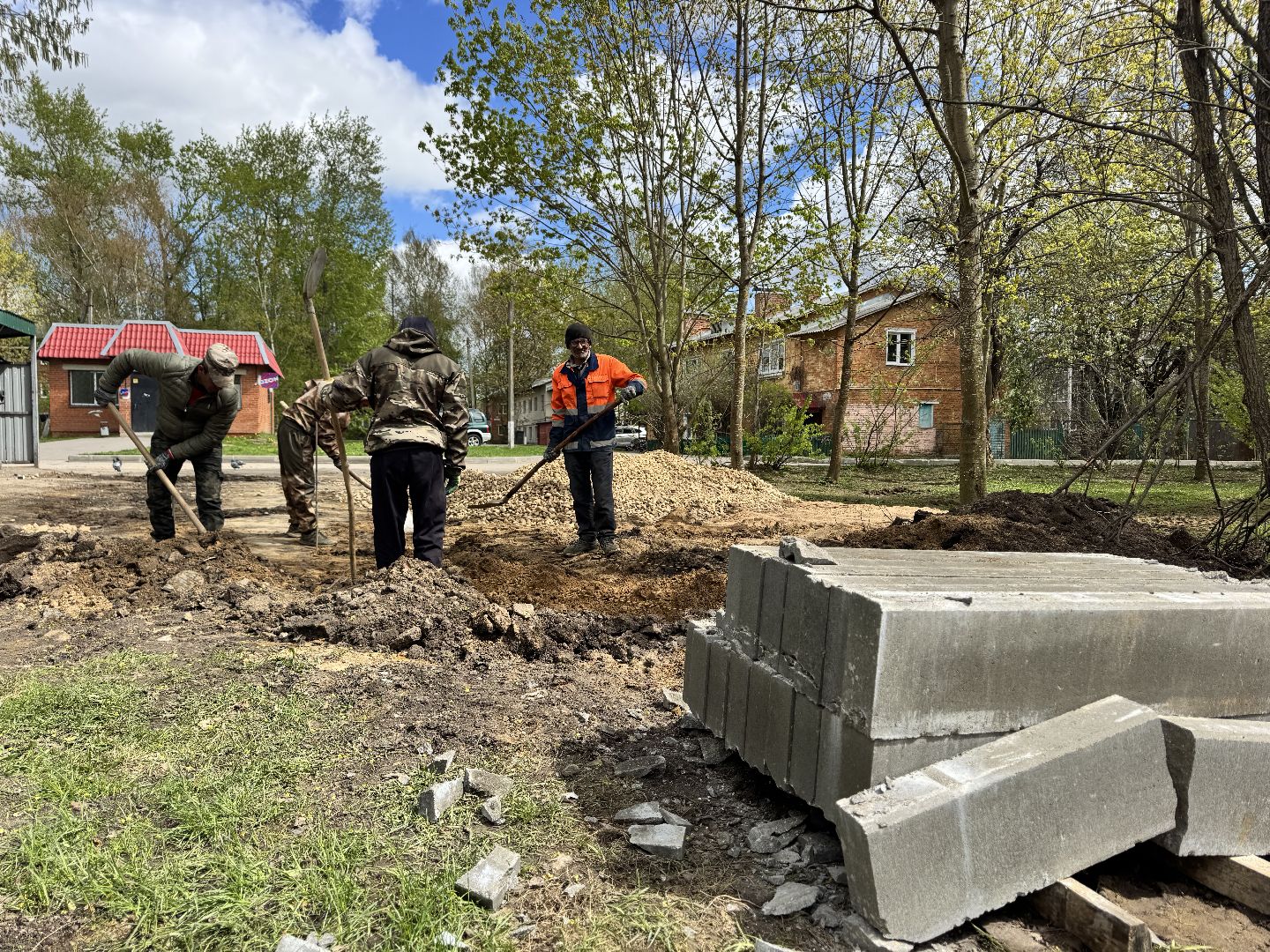 шаховская, благоустройство, благоустройство двора,