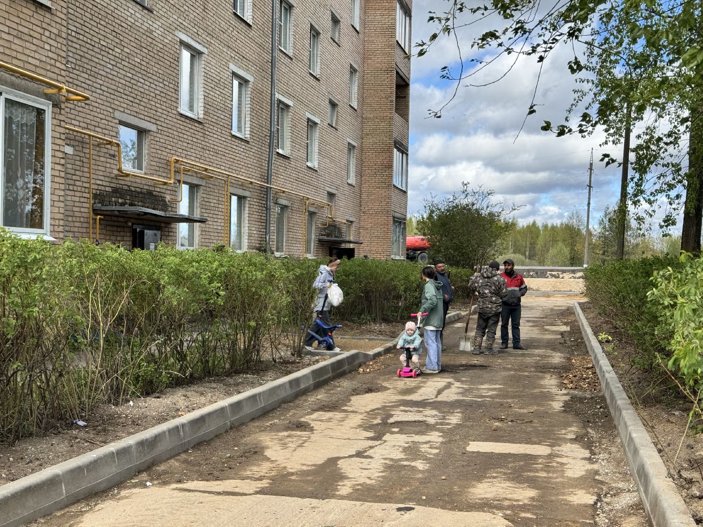 шаховская, благоустройство, благоустройство двора,