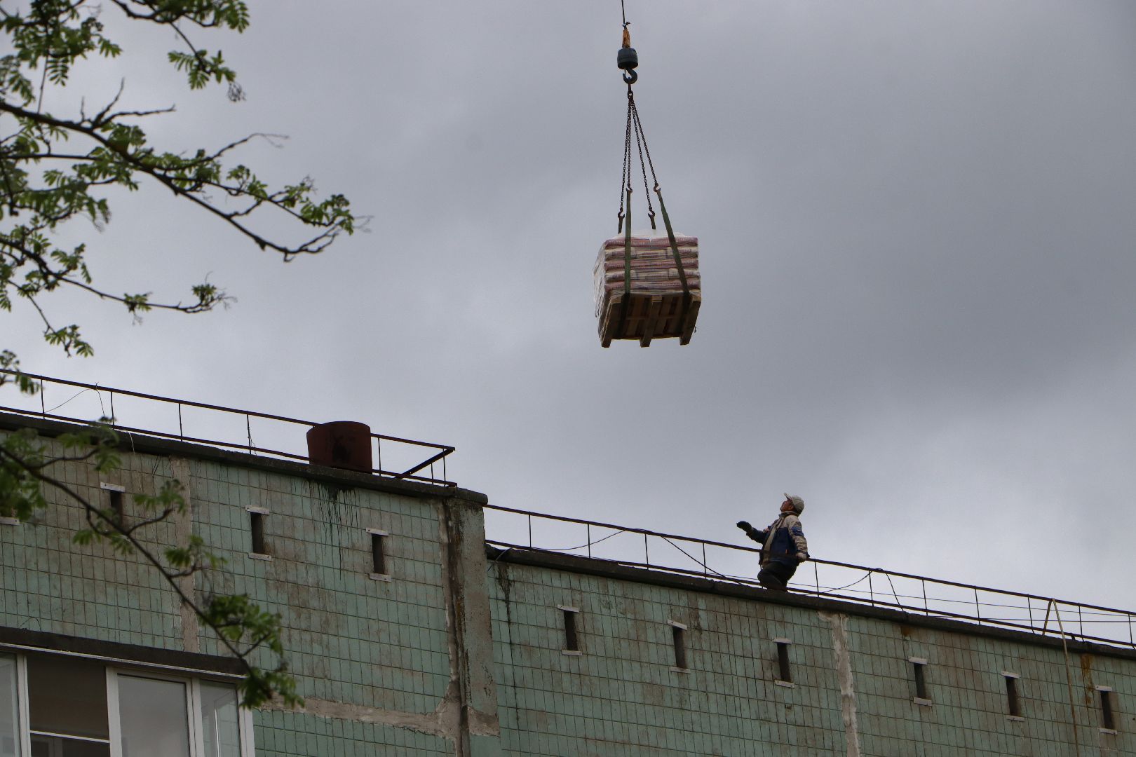 жкх, серебряные пруды, капремонт кровли,
