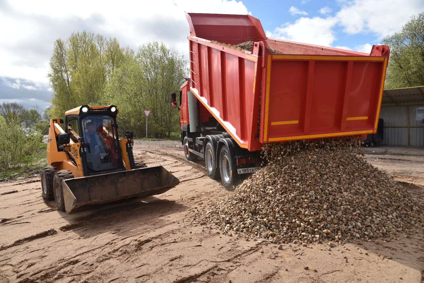 лотошино, благоустройство, вывоз мусора, контейнерная площадка,