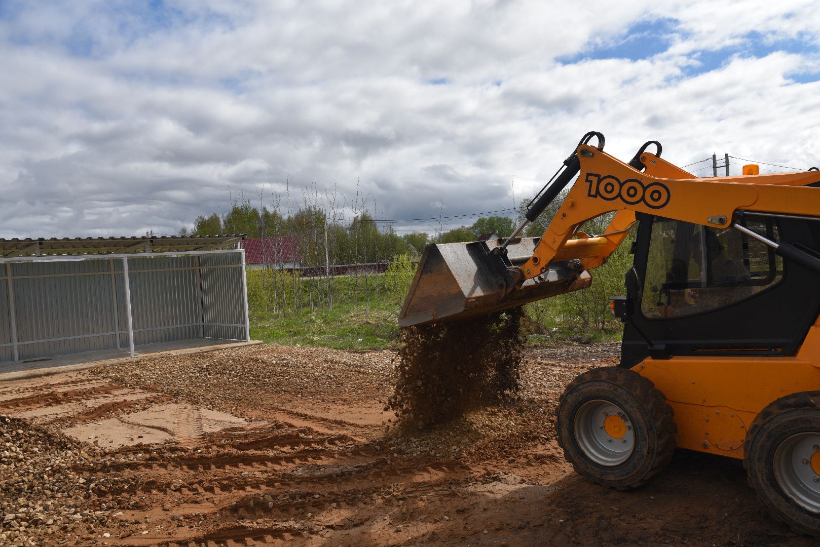 лотошино, благоустройство, вывоз мусора, контейнерная площадка,