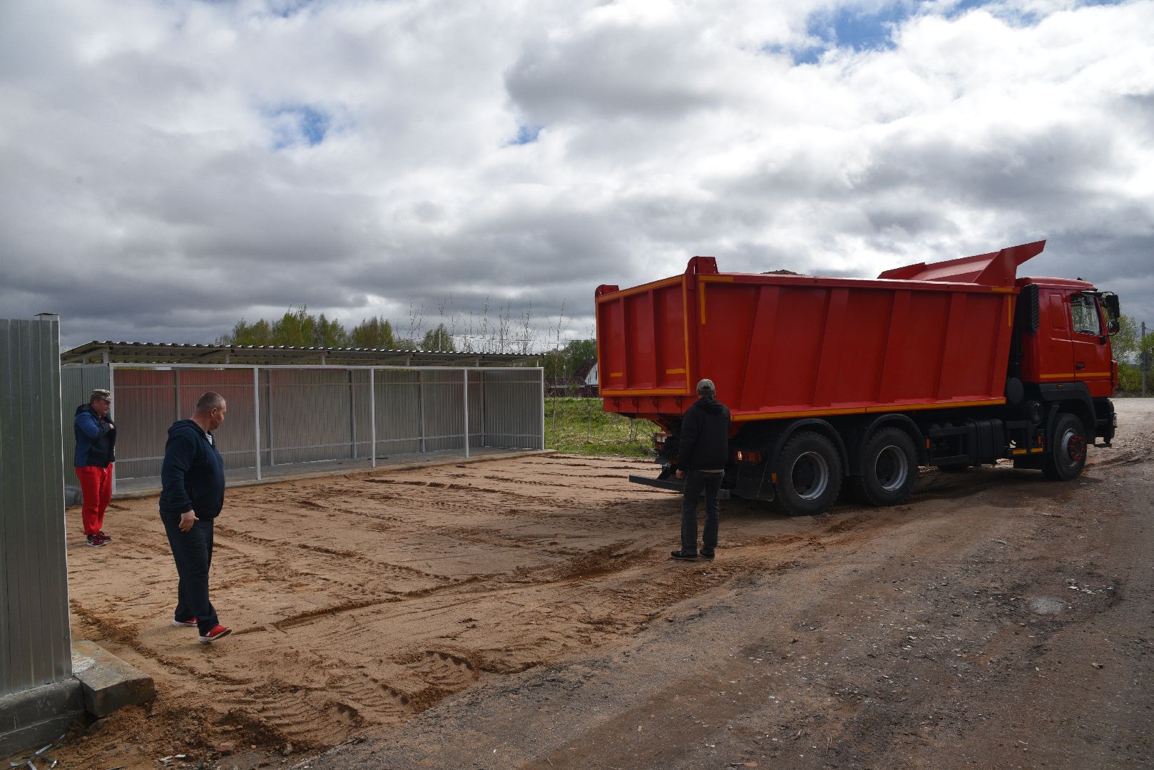 лотошино, благоустройство, вывоз мусора, контейнерная площадка,