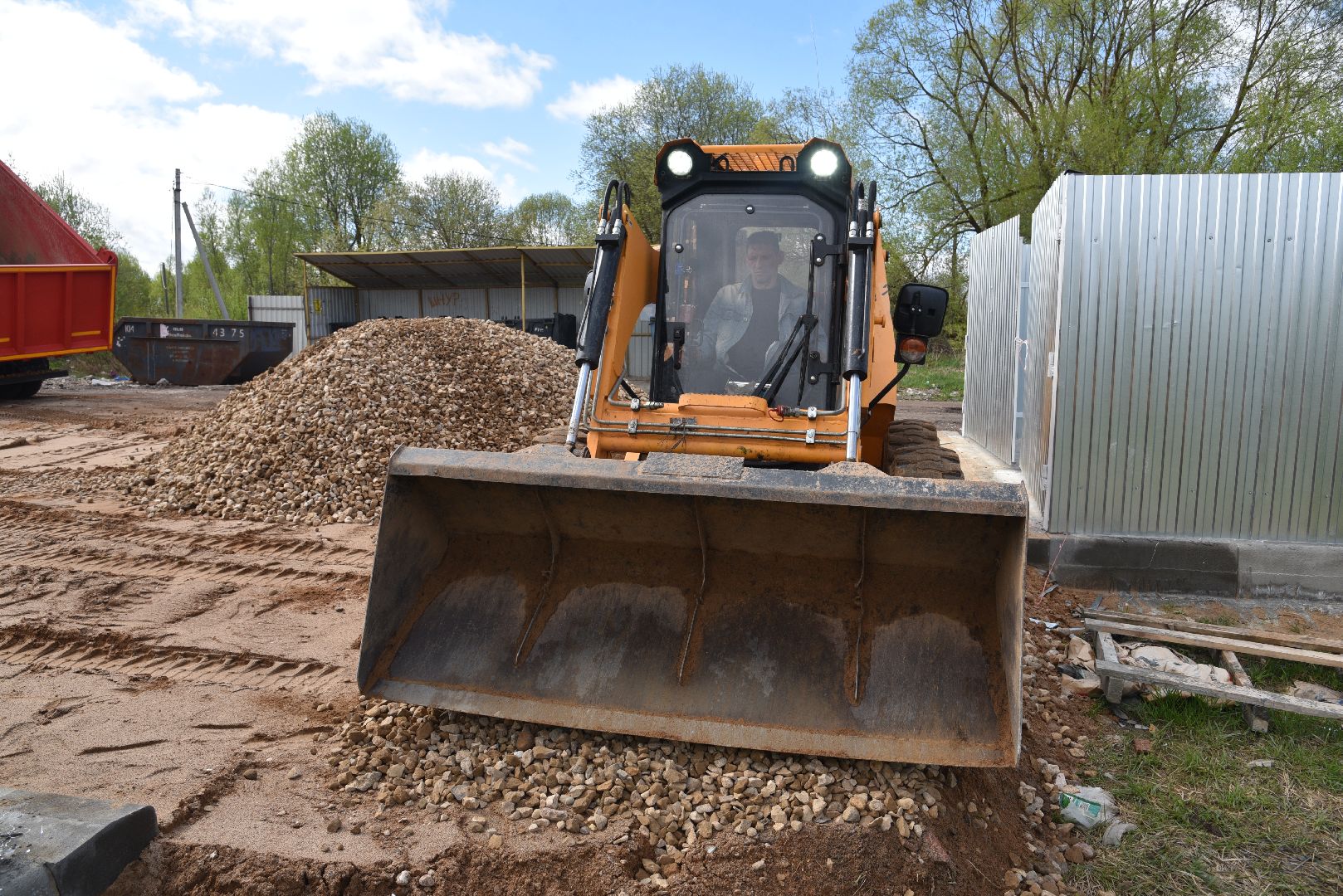 лотошино, благоустройство, вывоз мусора, контейнерная площадка,