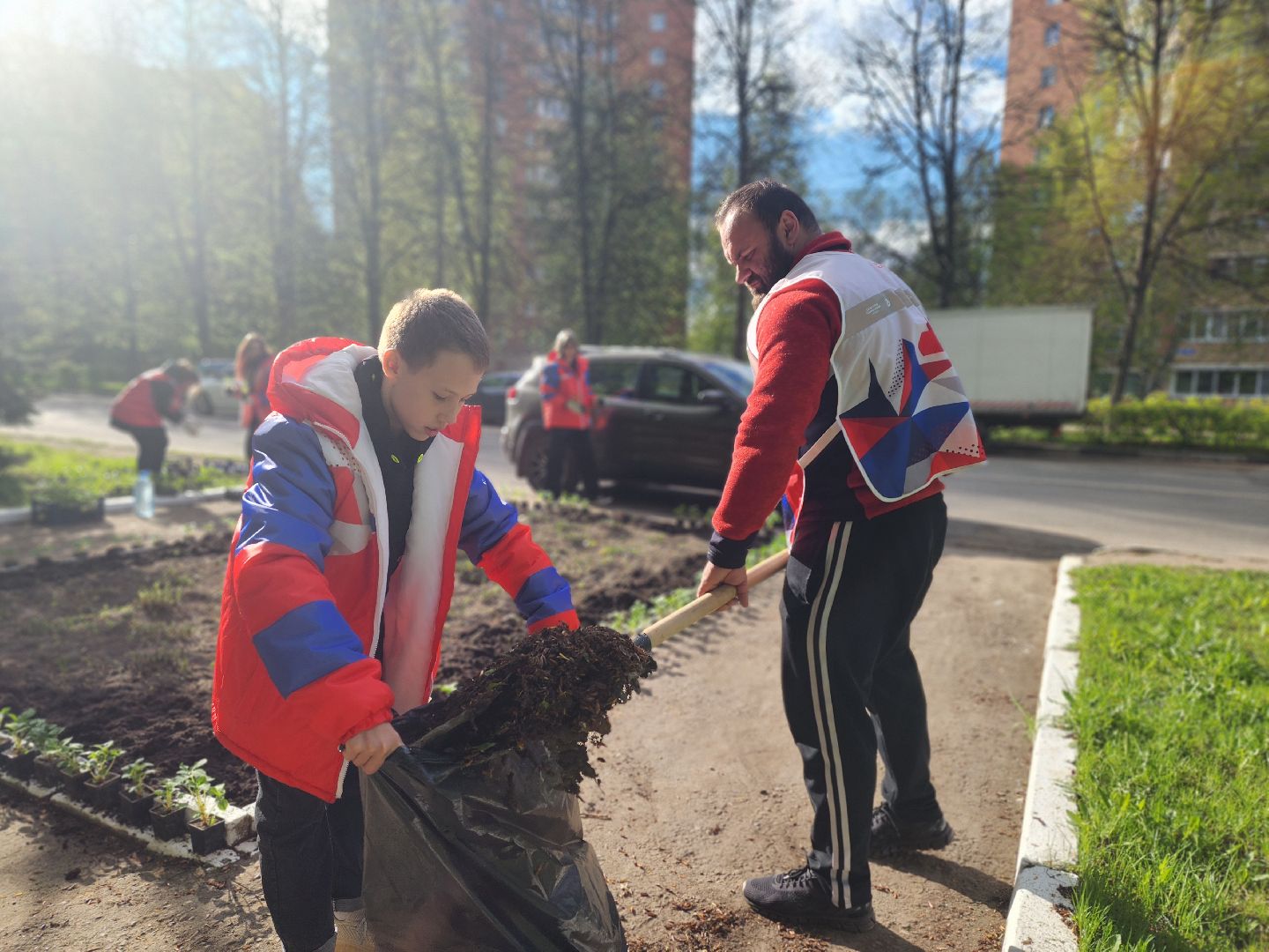 воскресенск, благоустройство , волонтеры,