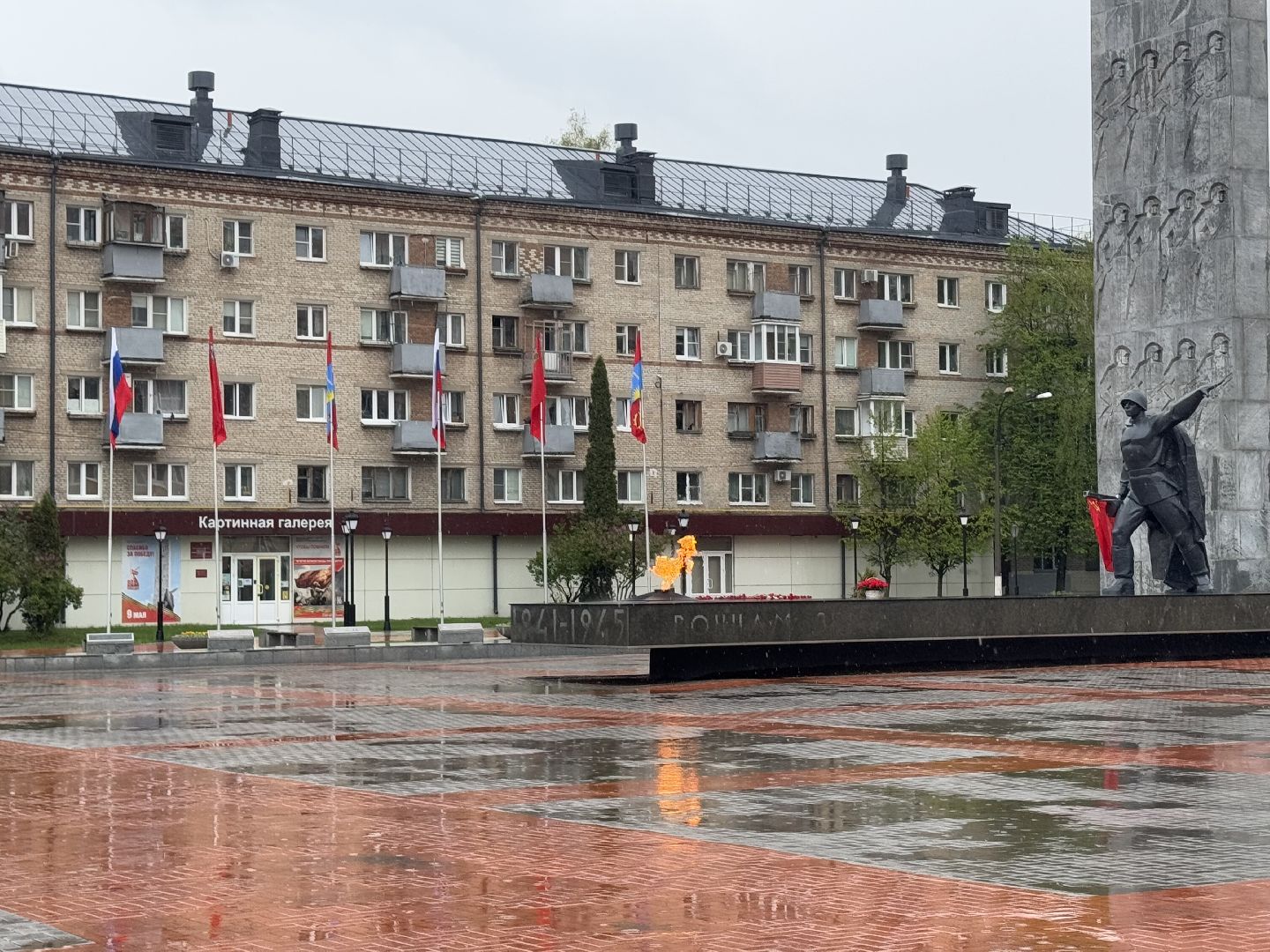 день победы, балашиха, украшение города,